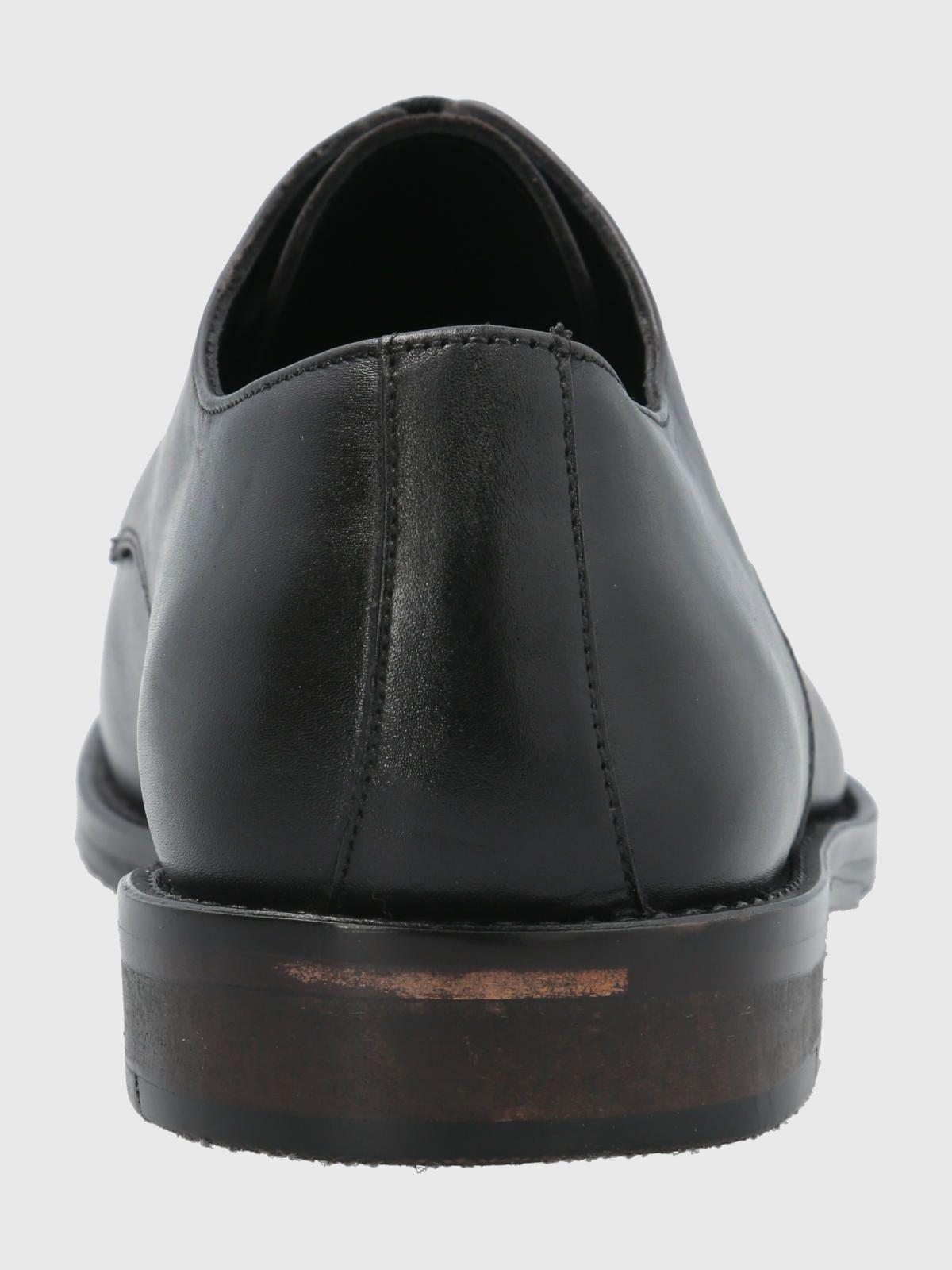 Zapato Cuero Negro Hombre Anola -5