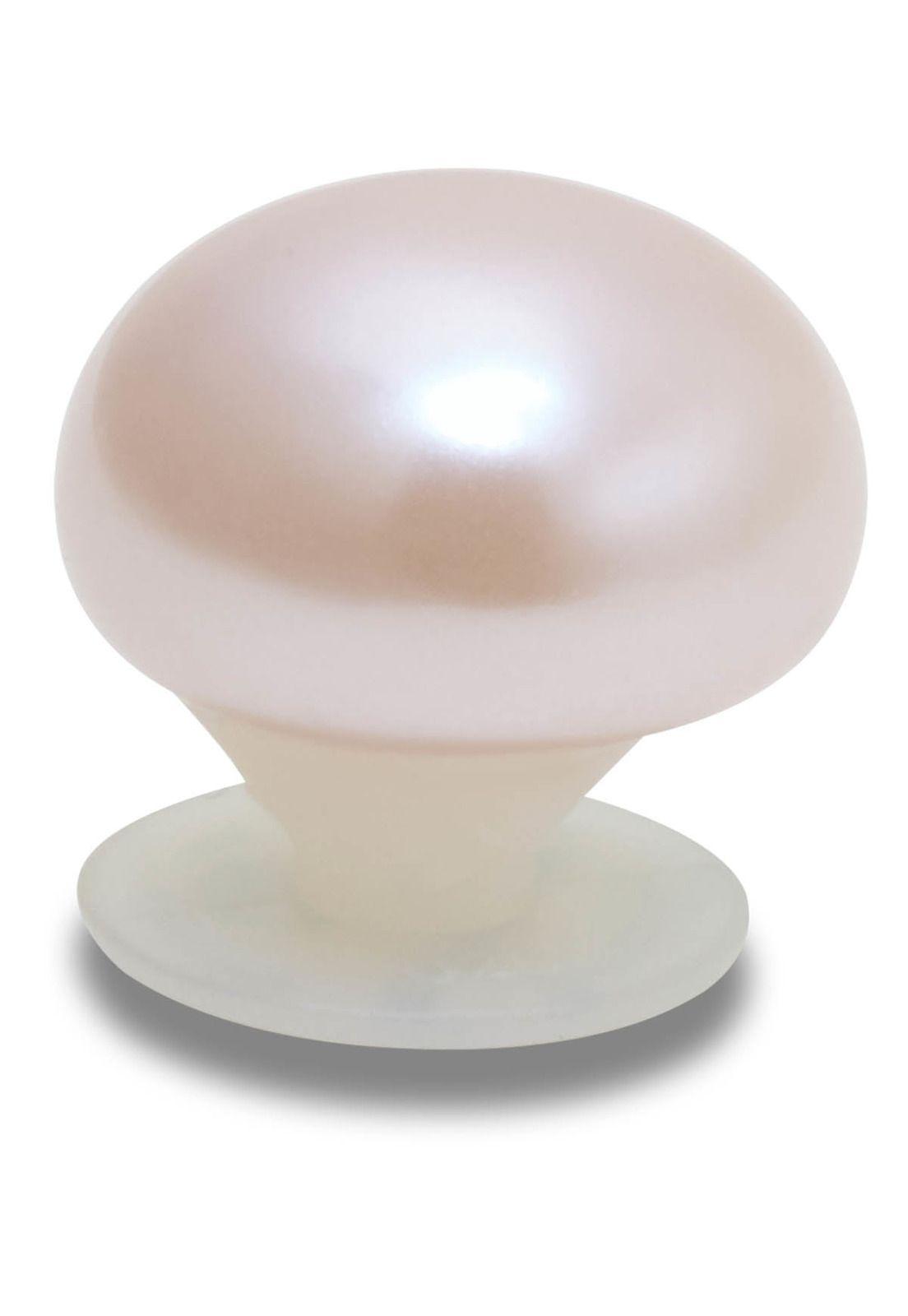 Jibbitz Perla Rosada SMT Blanco-2