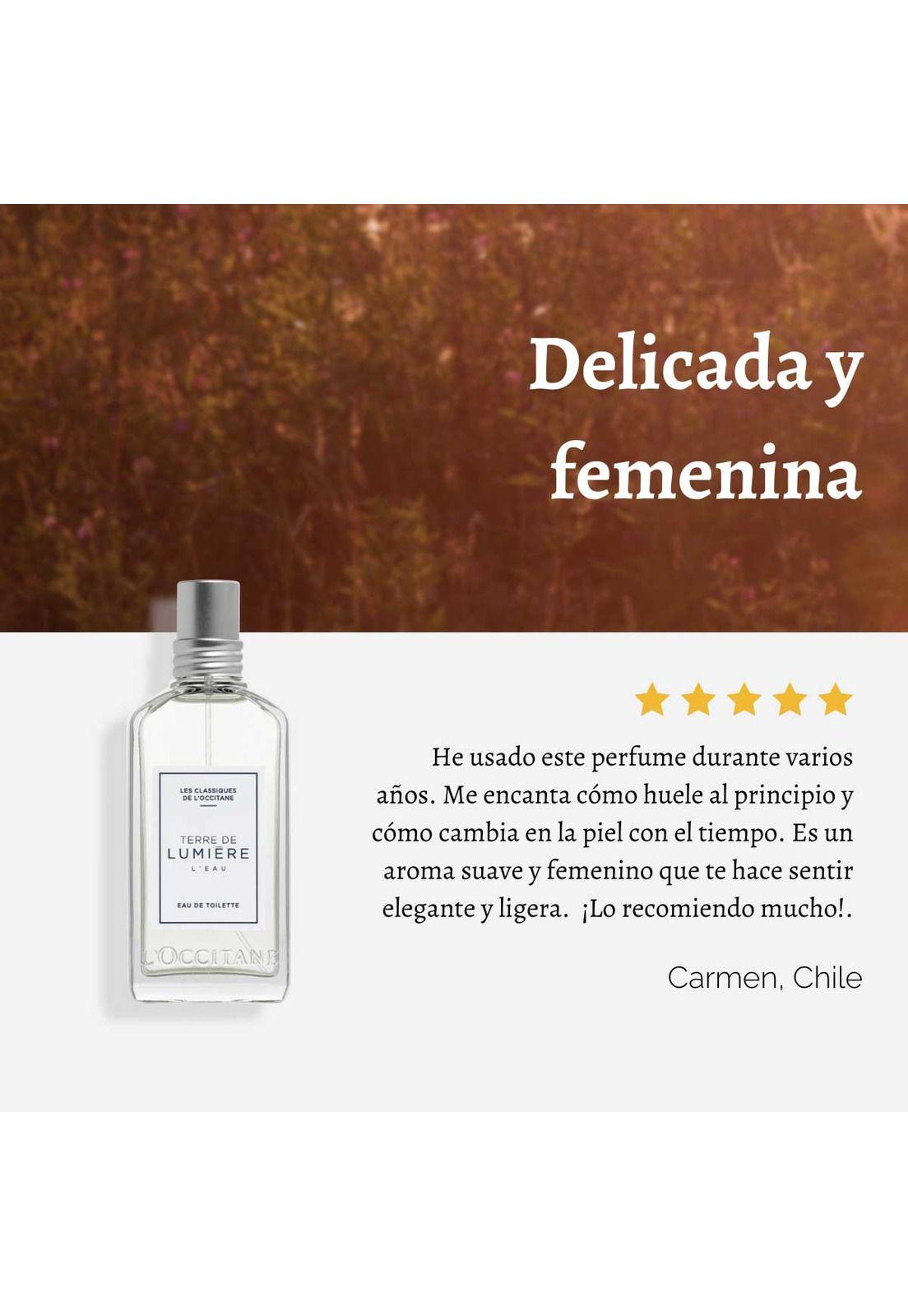 Perfume Mujer Terre de Lumiere Leau EDT 50 ml L'Occitane-4
