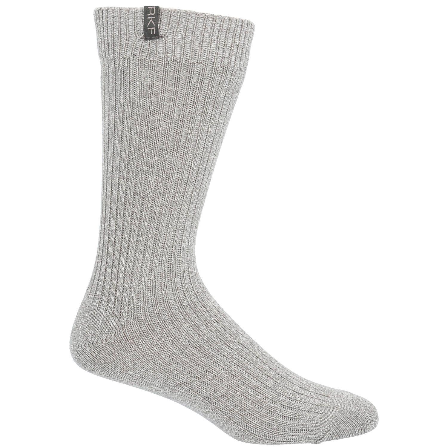 Calcetín Bambú Hombre Heavy Gris-0