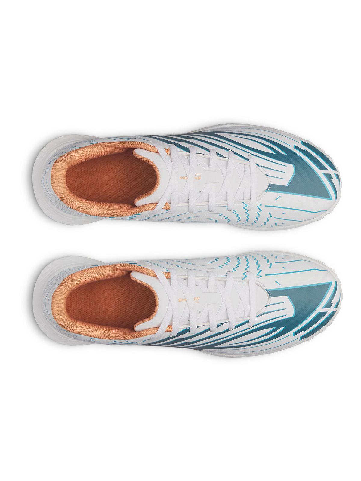 Zapatilla UA Shadow Club 4 Turf Blanco Unisex-4