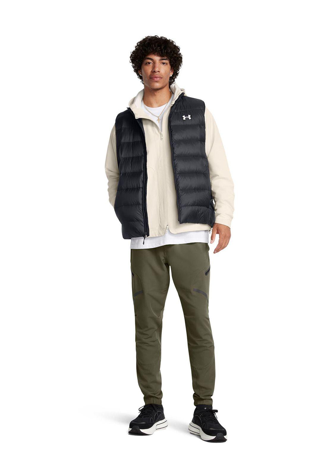 PARKA SIN MANGAS NEGRO HOMBRE-5