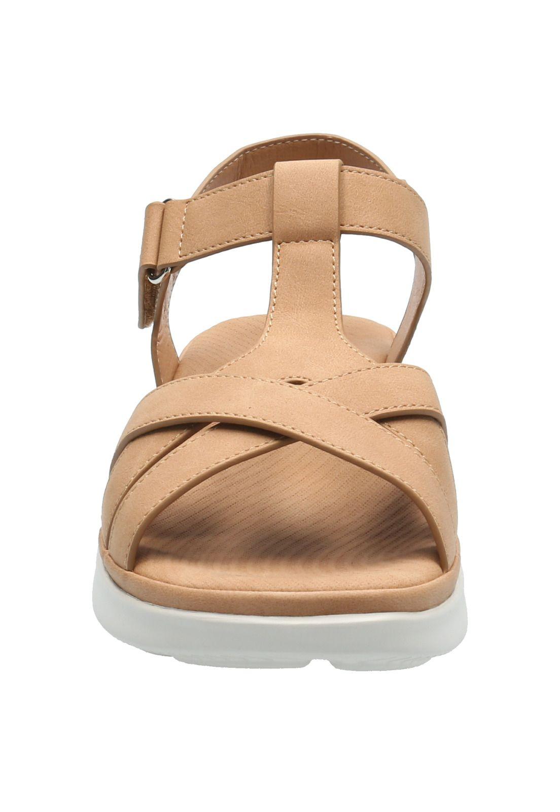 Sandalia Mujer Eager Camel-4