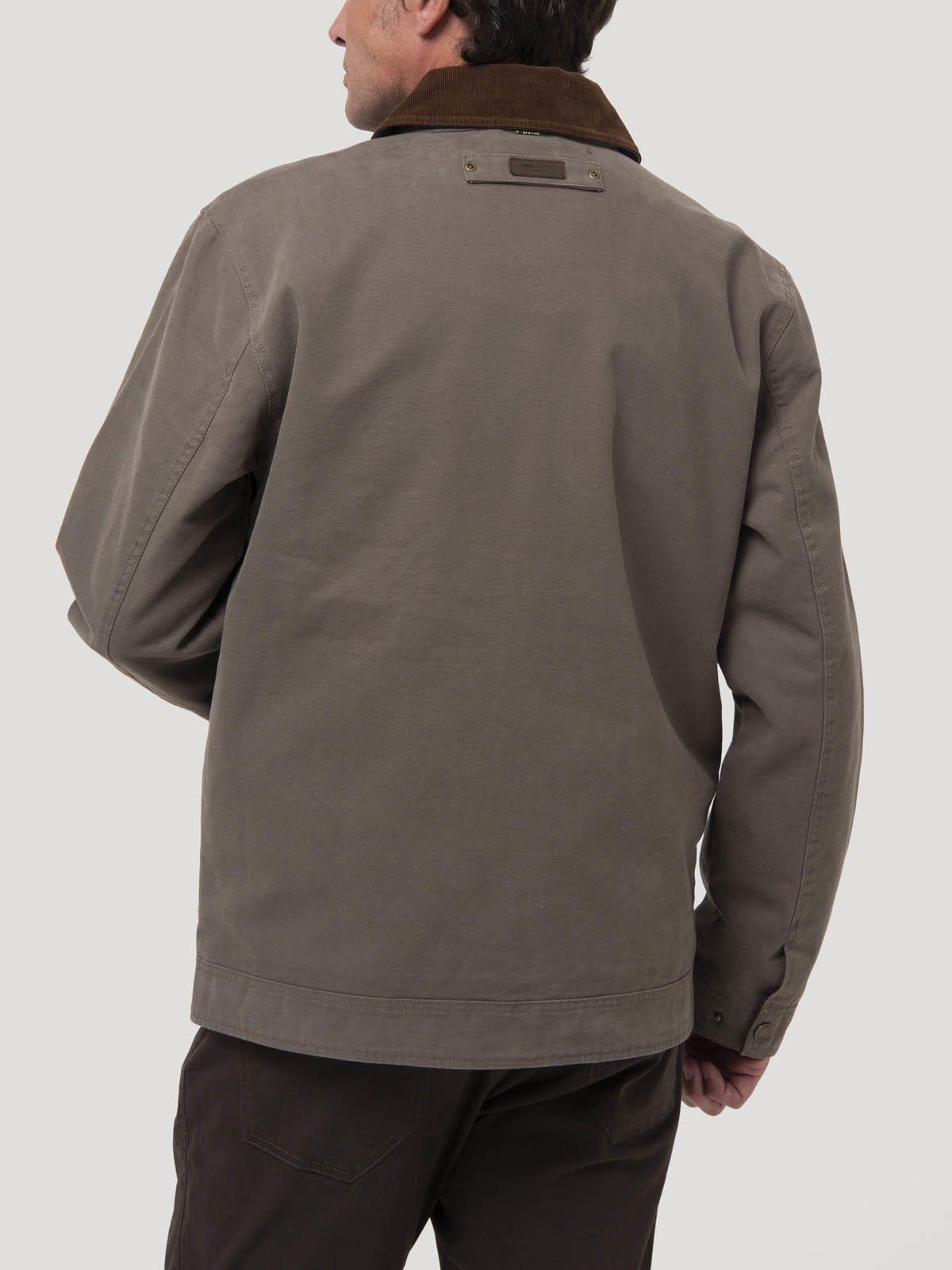 Chaqueta Algodón Orgánico Hombre Arven Café-5