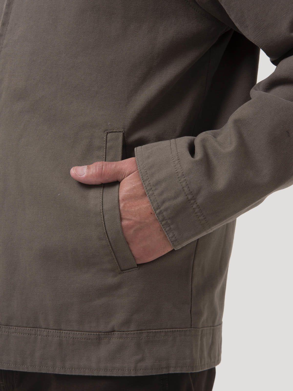 Chaqueta Algodón Orgánico Hombre Arven Café-7