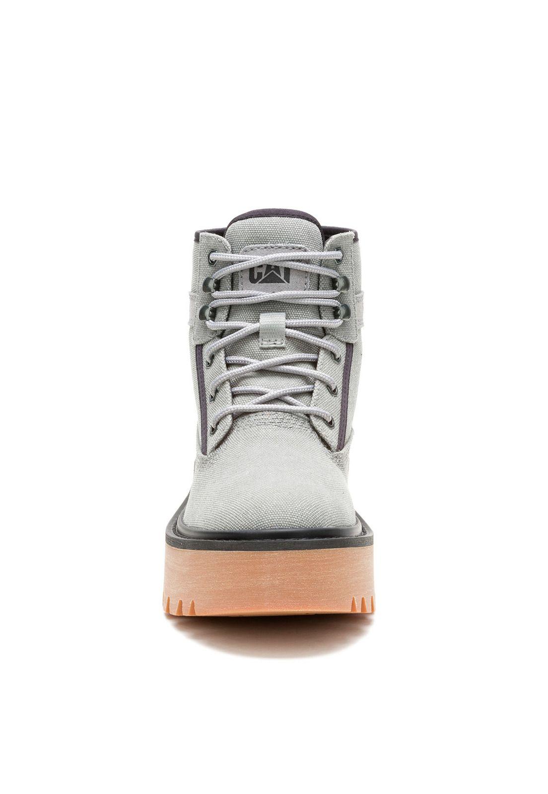 Botin Mujer Colorado Max 6 Gris Claro-4