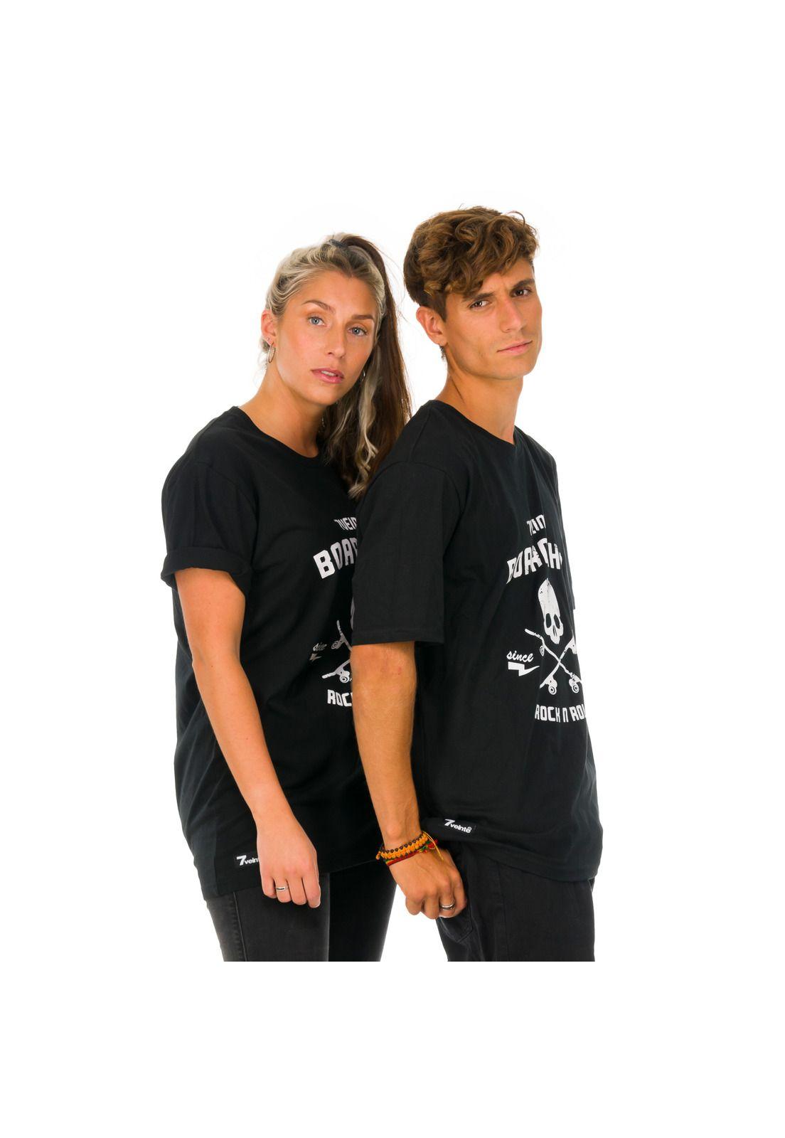 Polera M/C Unisex City Pirates Negro -1