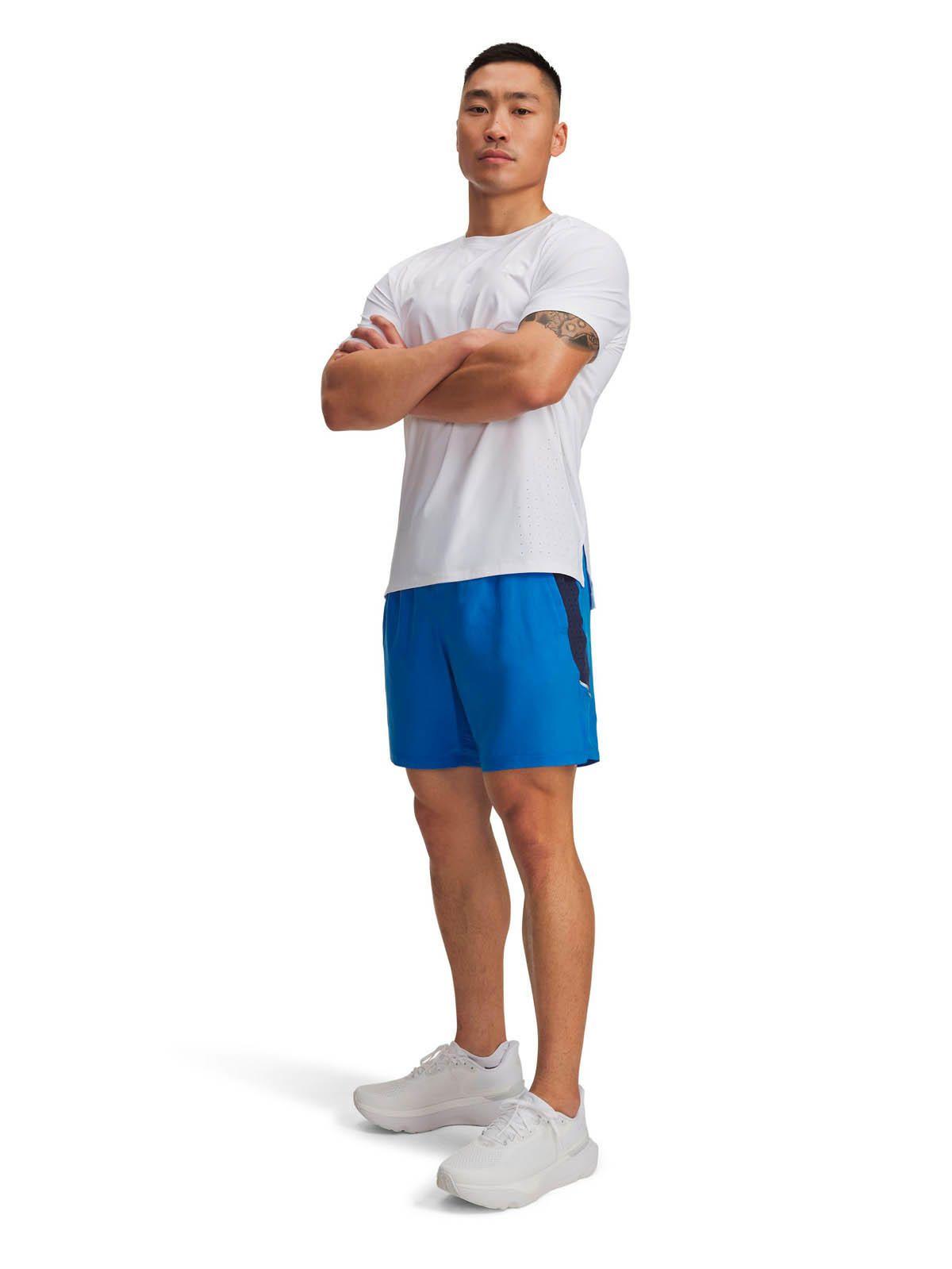 Short Running  Hombre Launch Elite 2-in-1 7'' Azul -3