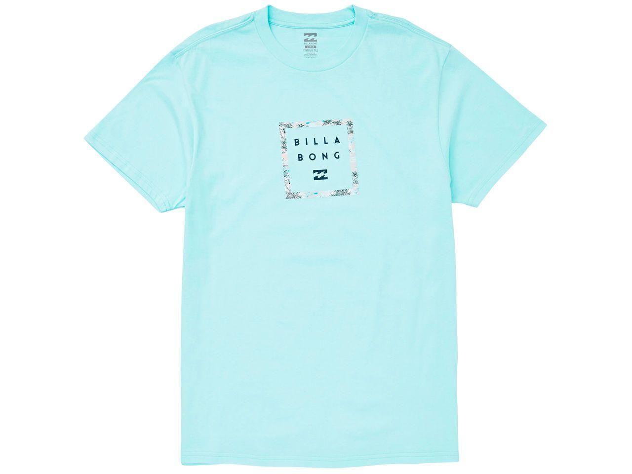 Polera M/C Hombre Stacker Celeste-0