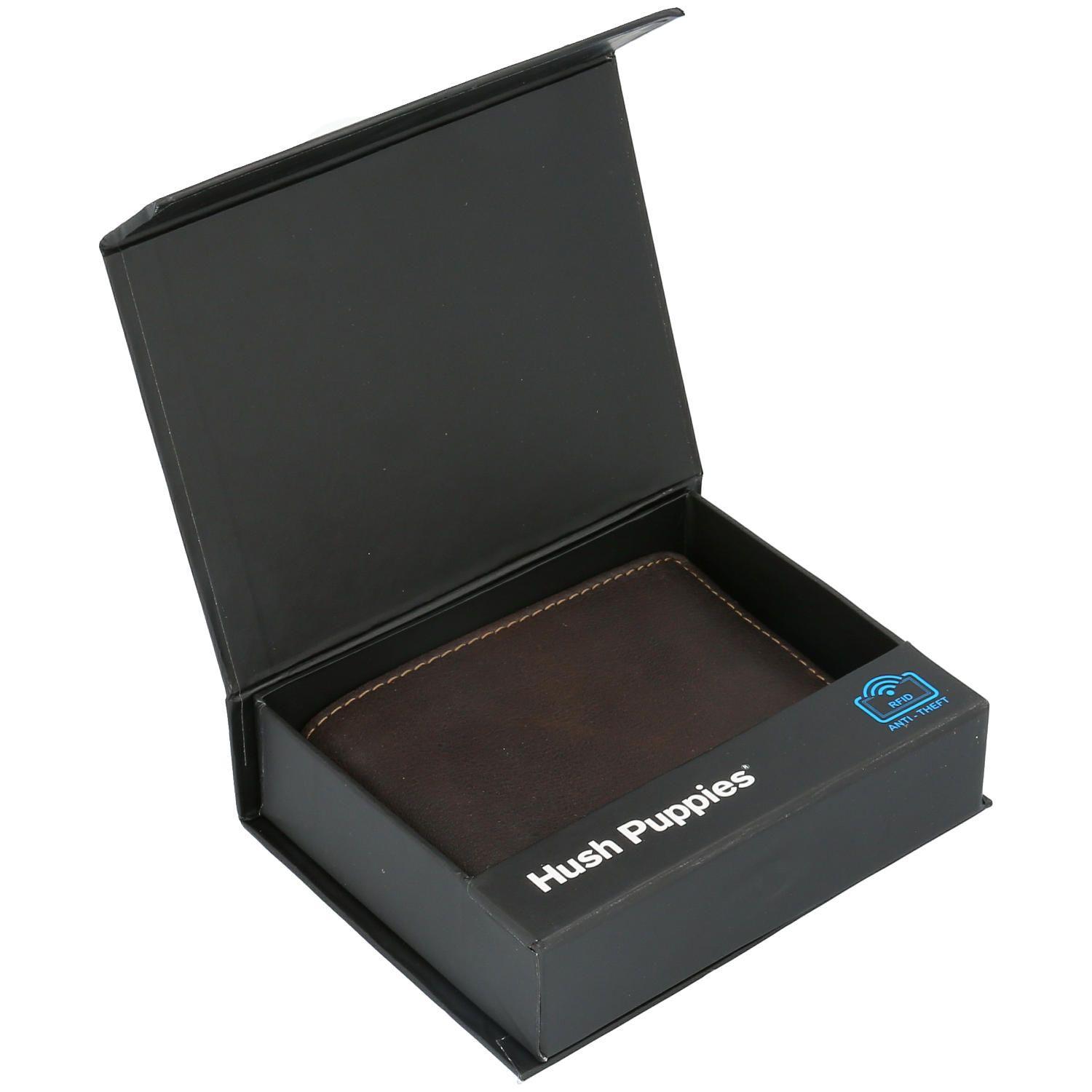 Billetera Cuero Hombre Th Simple Café-3