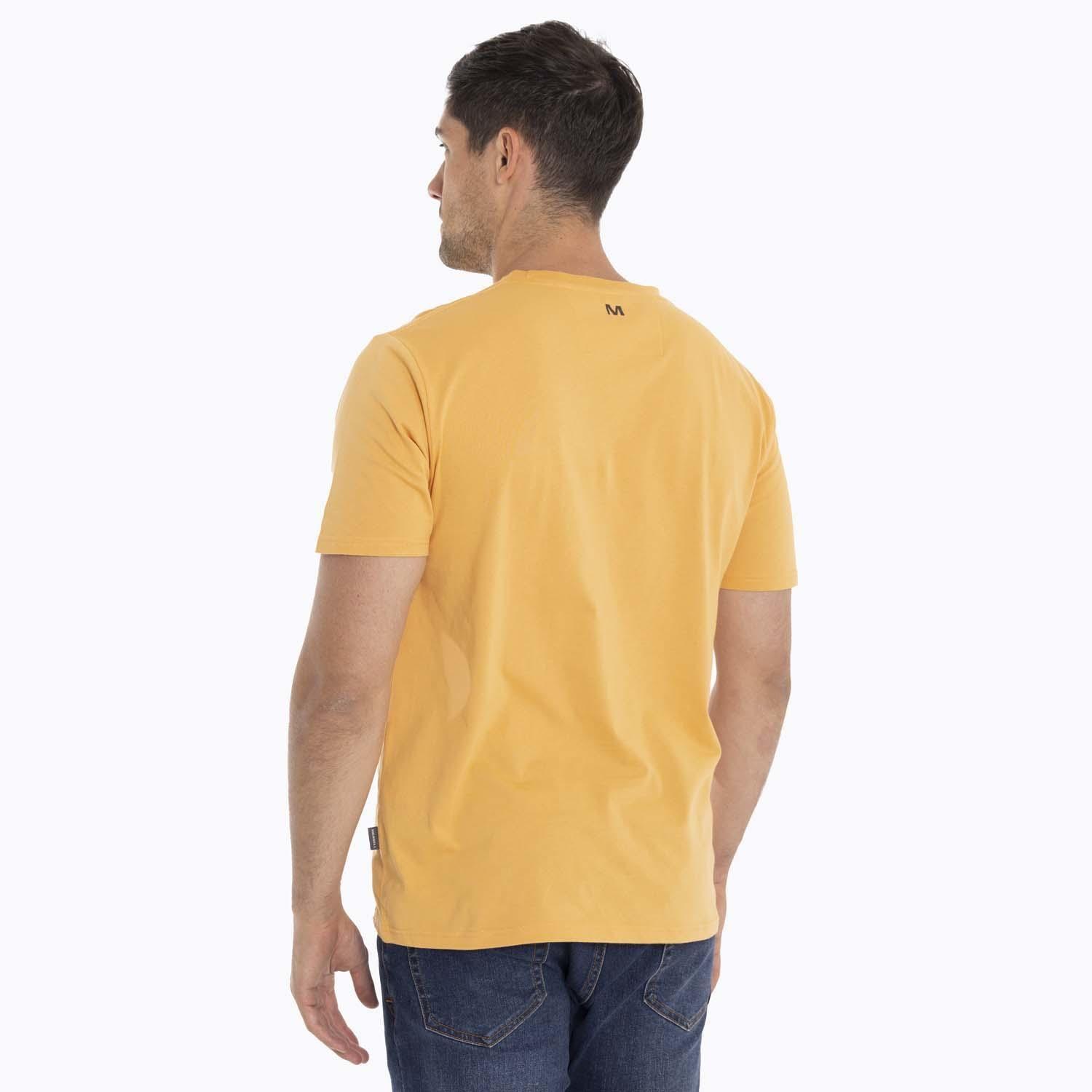 Polera Hombre Nuts Mostaza Merrell-1