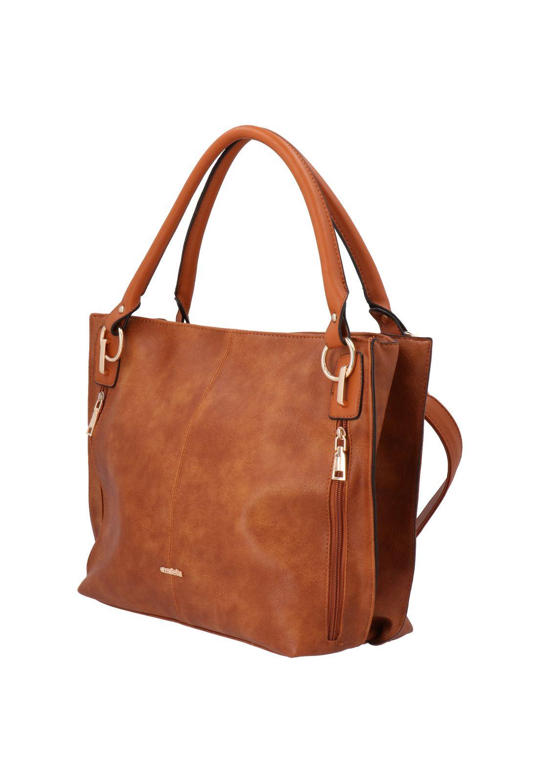 Cartera Mujer Tanya Tote Café Mujer-1