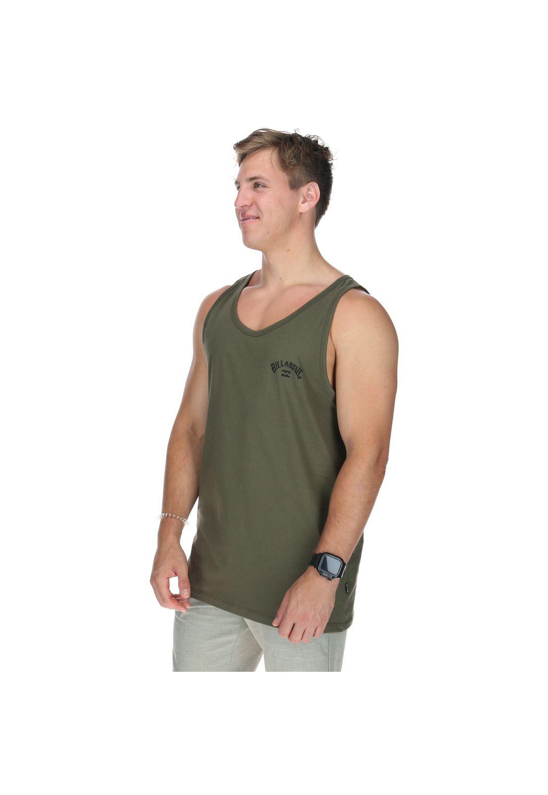 Polera S/M Arch Fill Polera S/M Verde Hombre-4