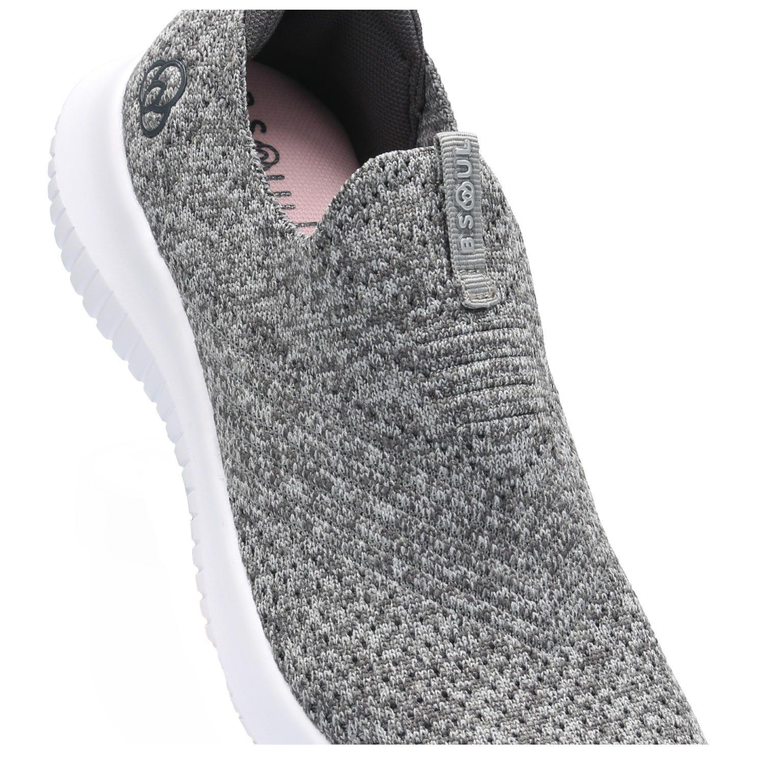 Zapatilla Mujer Slip On Karla Gris-6
