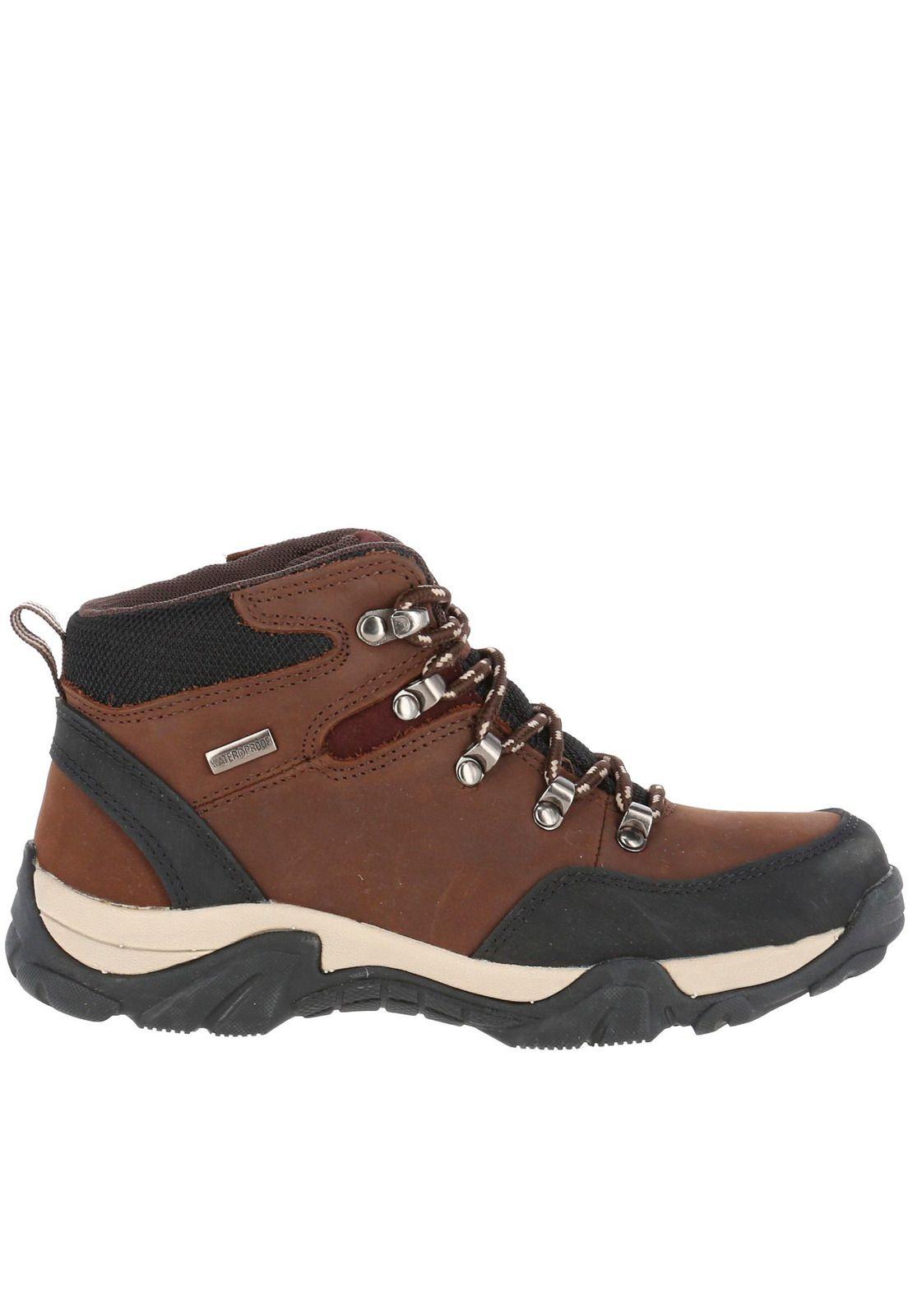 Botin Cuero Niño Gepard Café-2