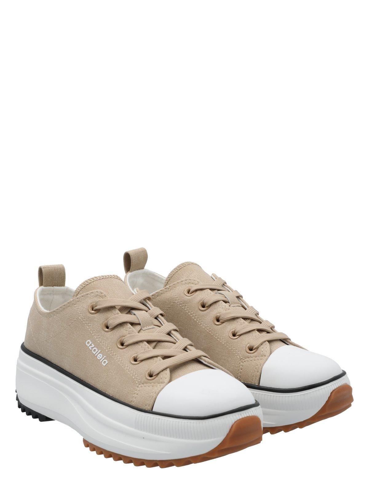 Zapatilla Mujer Faria Beige-9