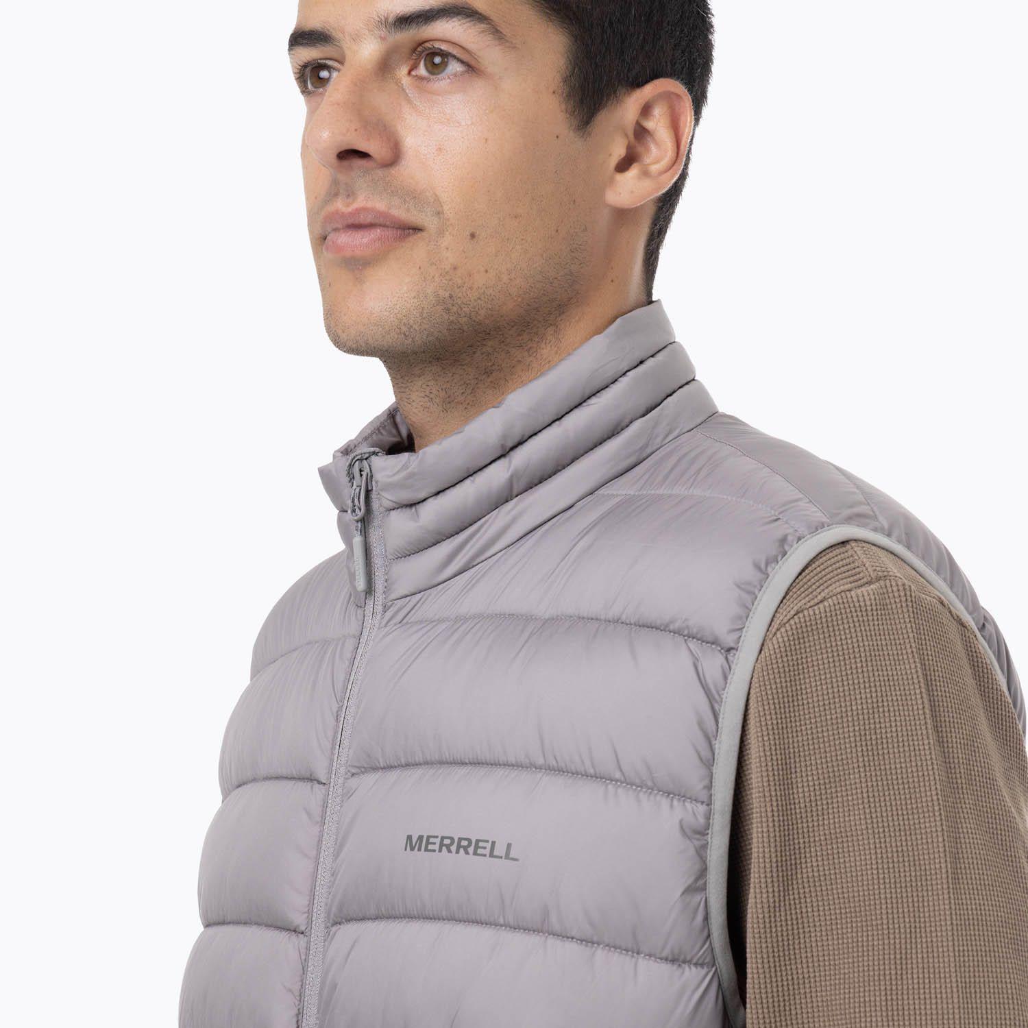 Parka Sin Mangas Hombre Hazeis Gris-4