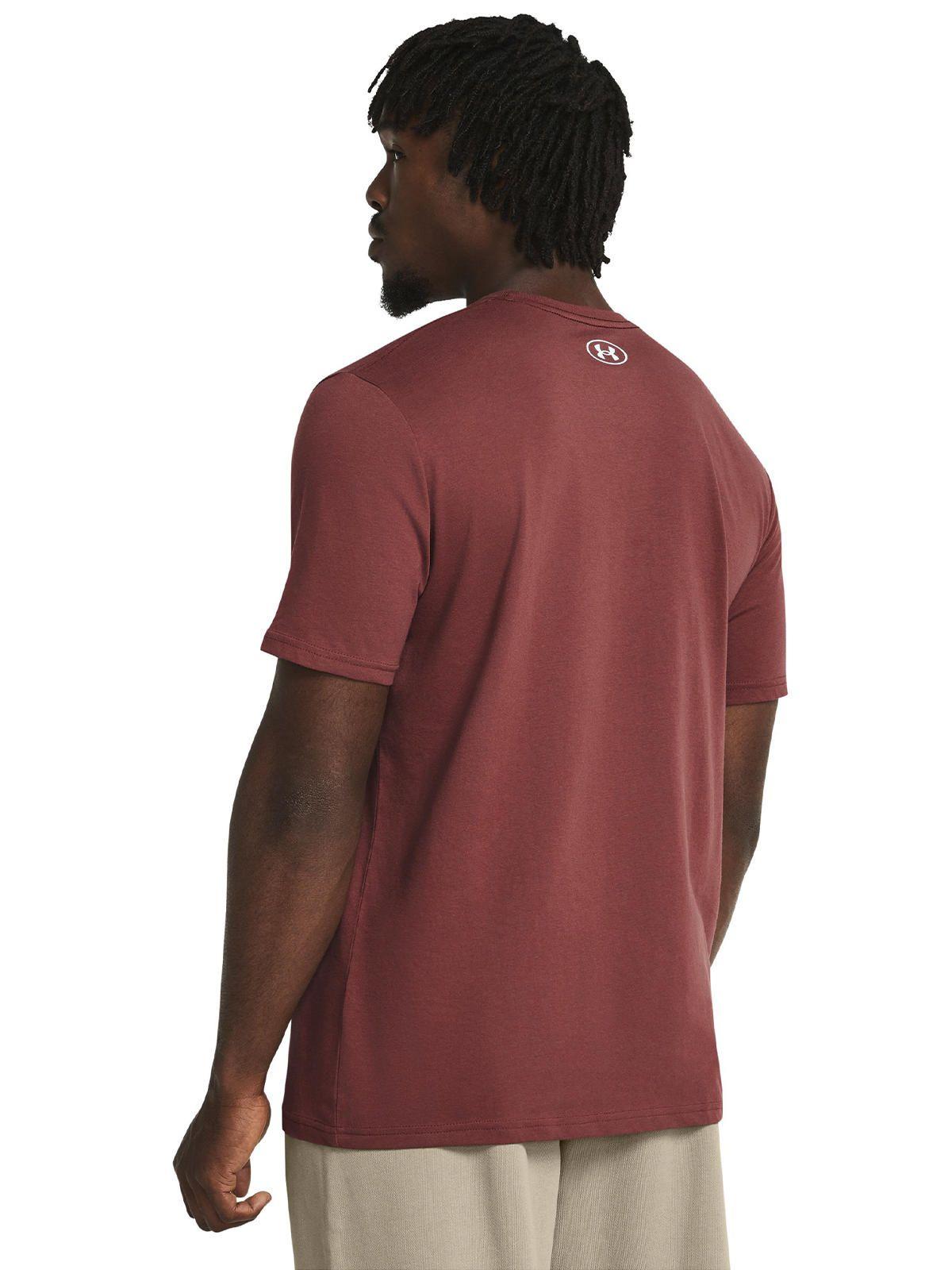 Polera manga corta UA Sport hombre Rojo-4