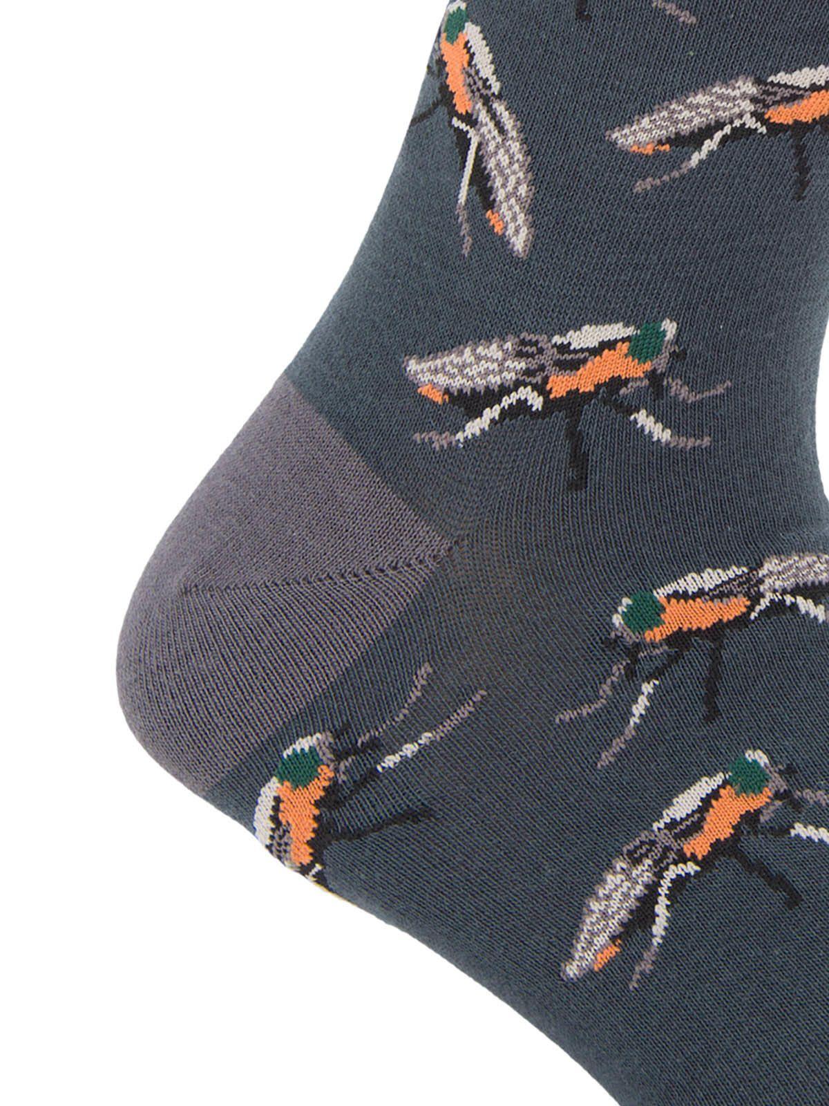 Calcetin Bambú Hombre Scaptia Azul-2