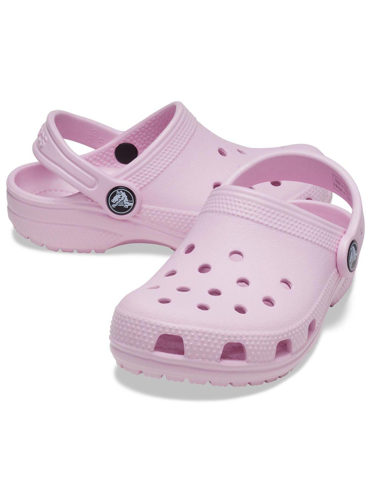 Zueco Crocs Niño Classic Clog K Bpink Rosado-1