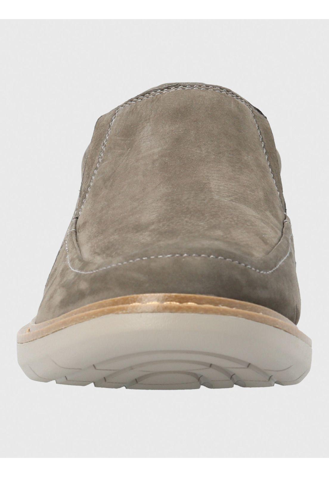 Zapato Hombre Cuero Oregon Gris-3