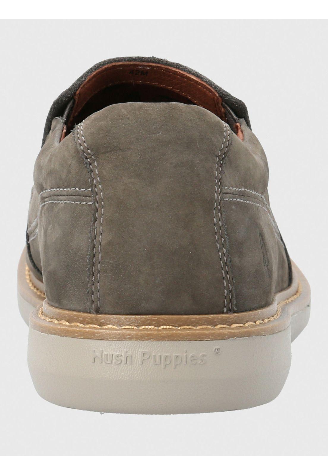 Zapato Hombre Cuero Oregon Gris-6