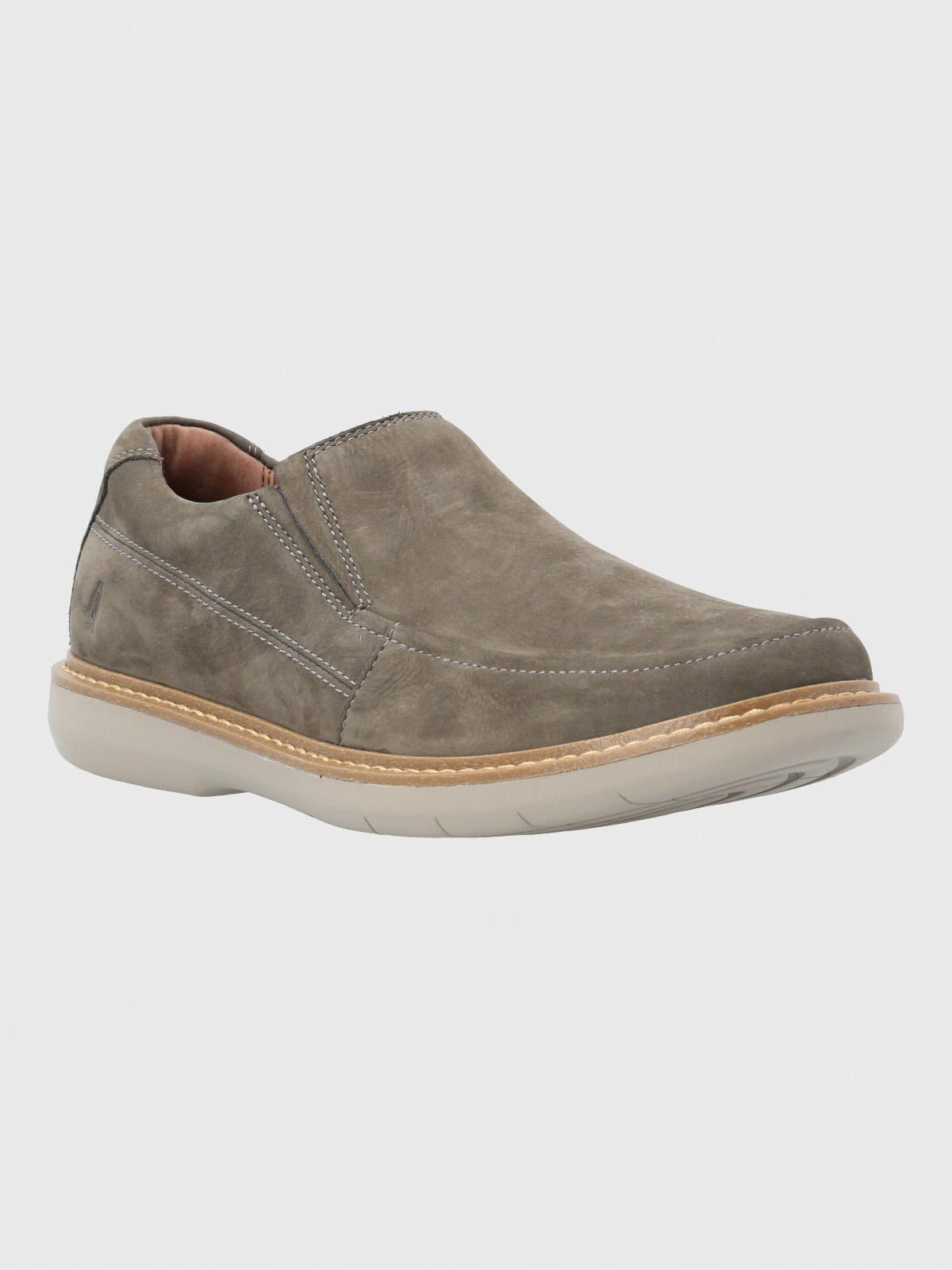 Zapato Hombre Cuero Oregon Gris-0