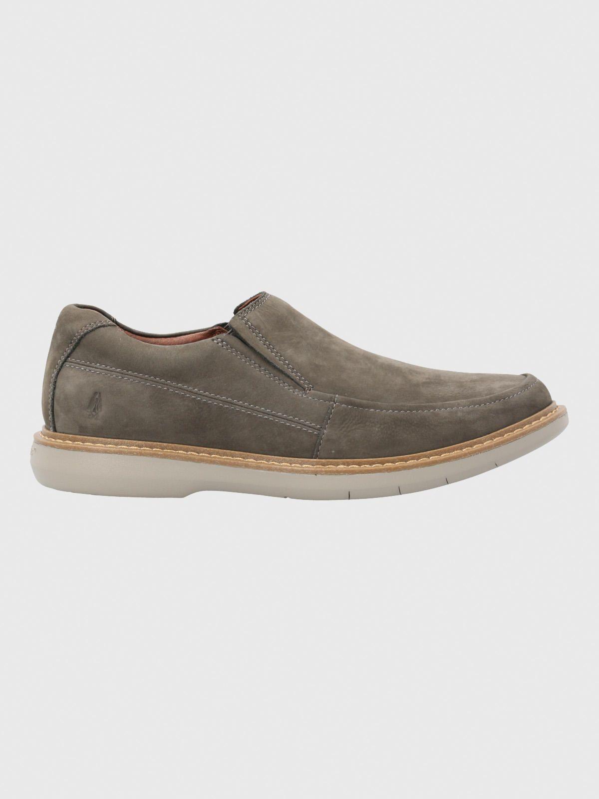 Zapato Hombre Cuero Oregon Gris-1
