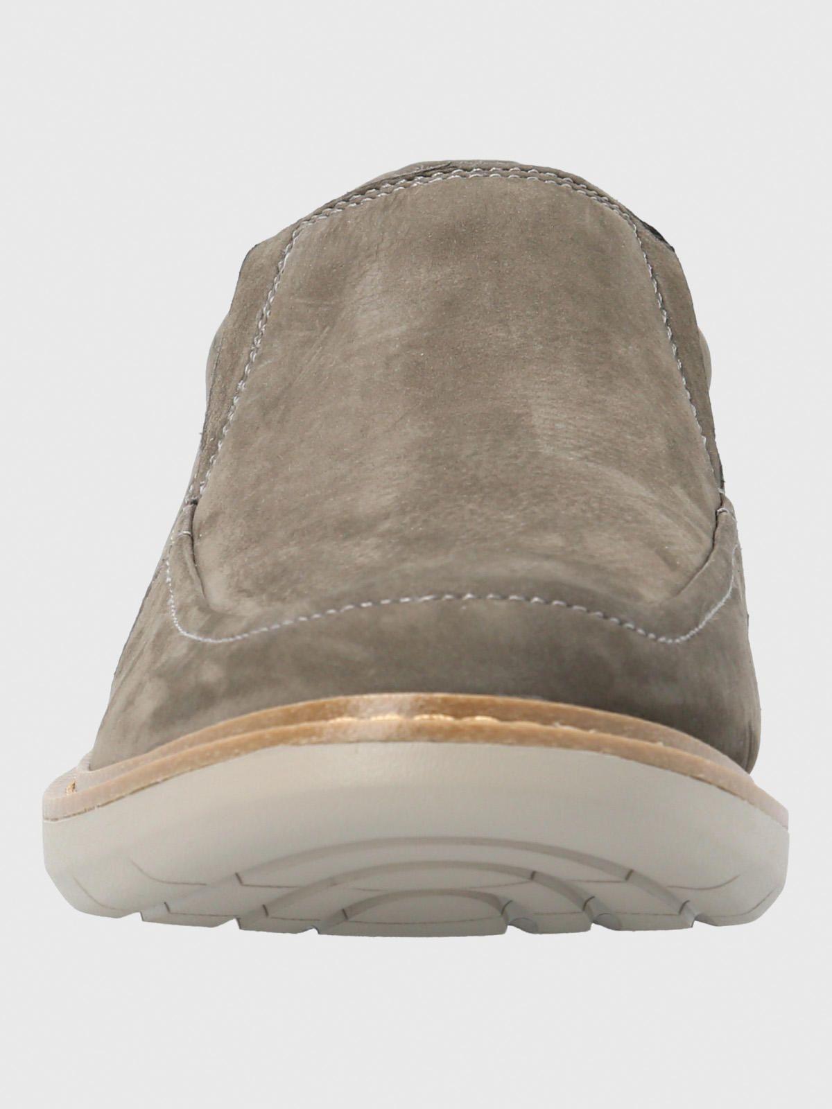 Zapato Hombre Cuero Oregon Gris-3