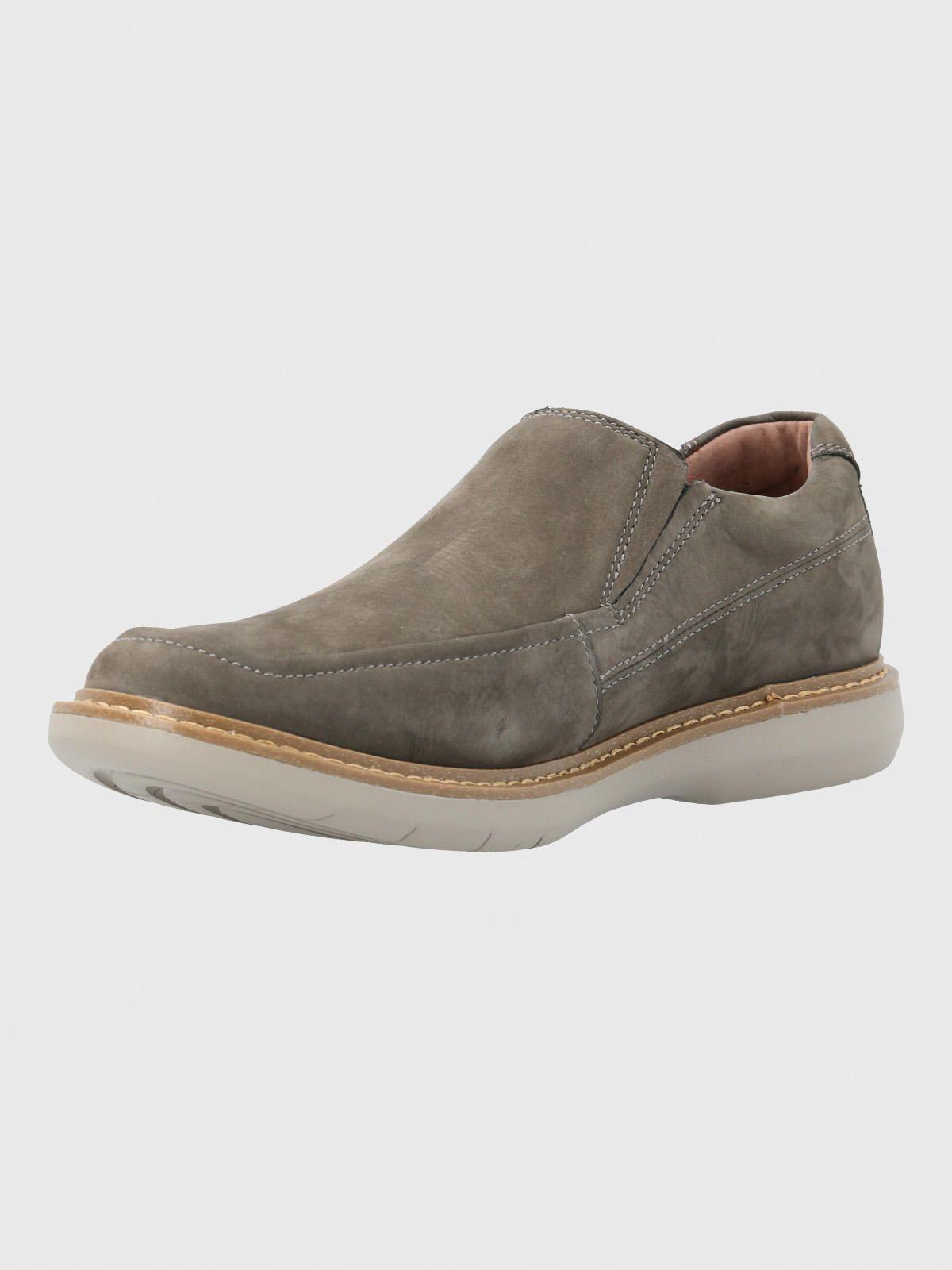 Zapato Hombre Cuero Oregon Gris-4