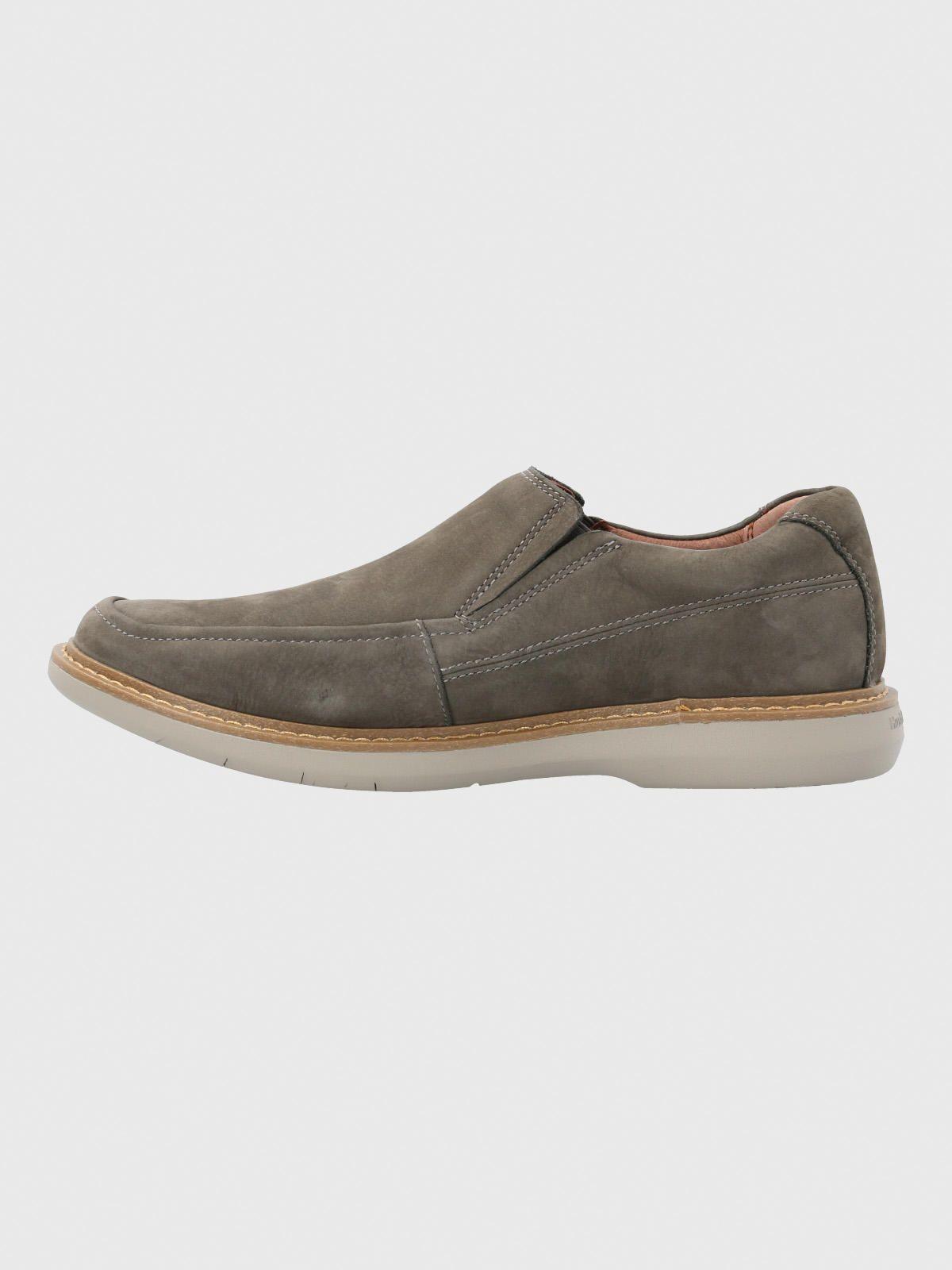 Zapato Hombre Cuero Oregon Gris-5