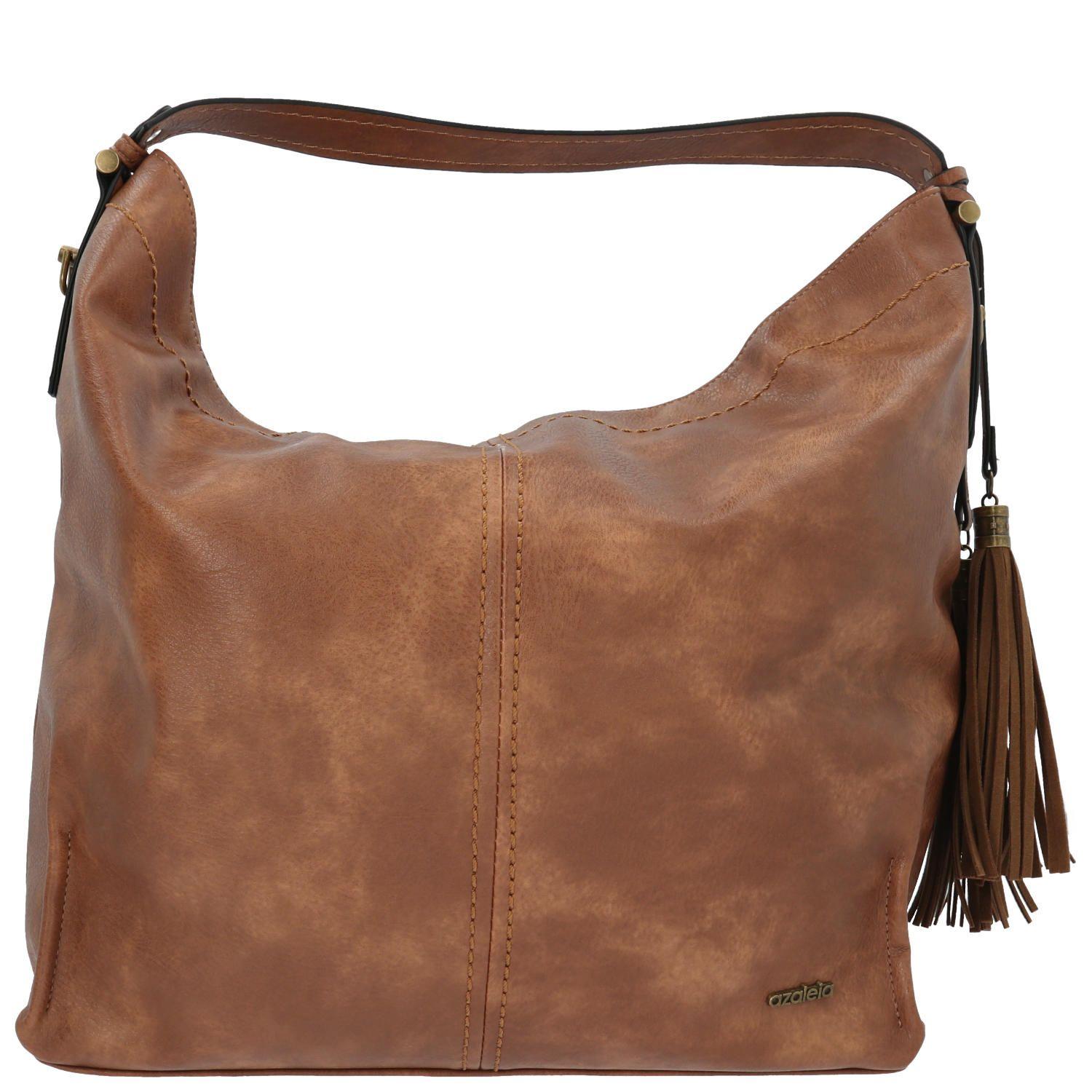 Cartera Elaine Hobo Camel Mujer-0