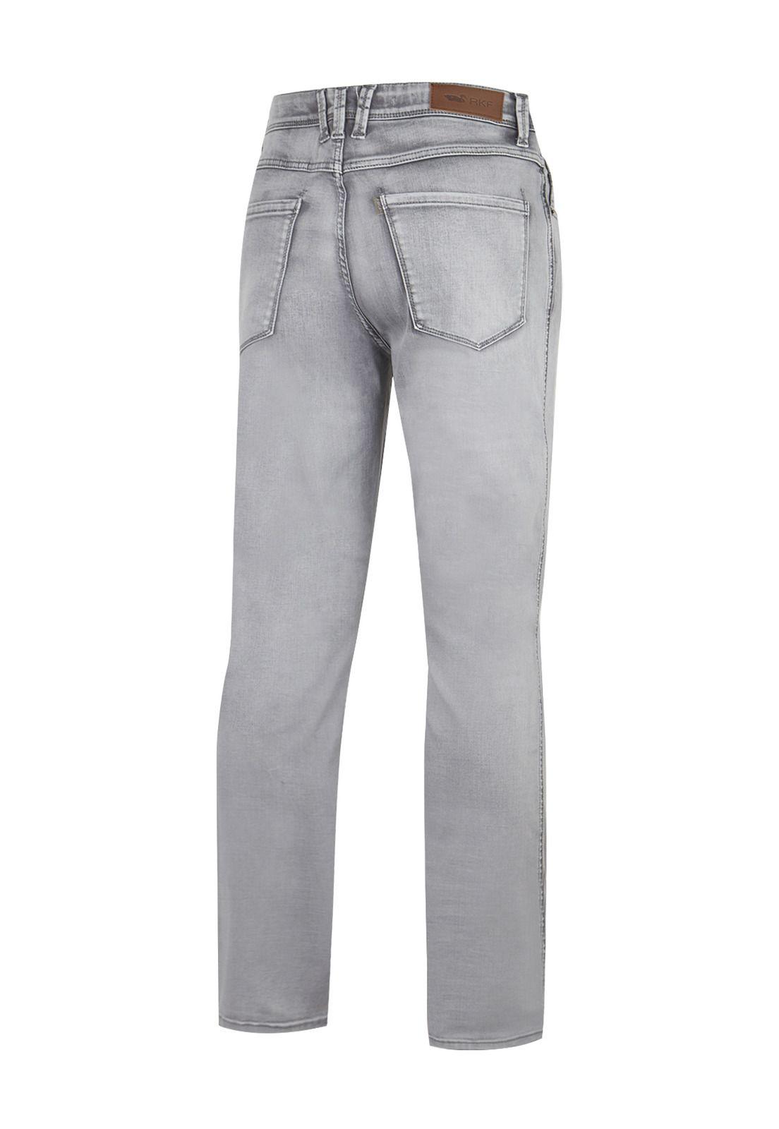 Jeans Algodón Orgánico Gris Baycolor Hombre -1