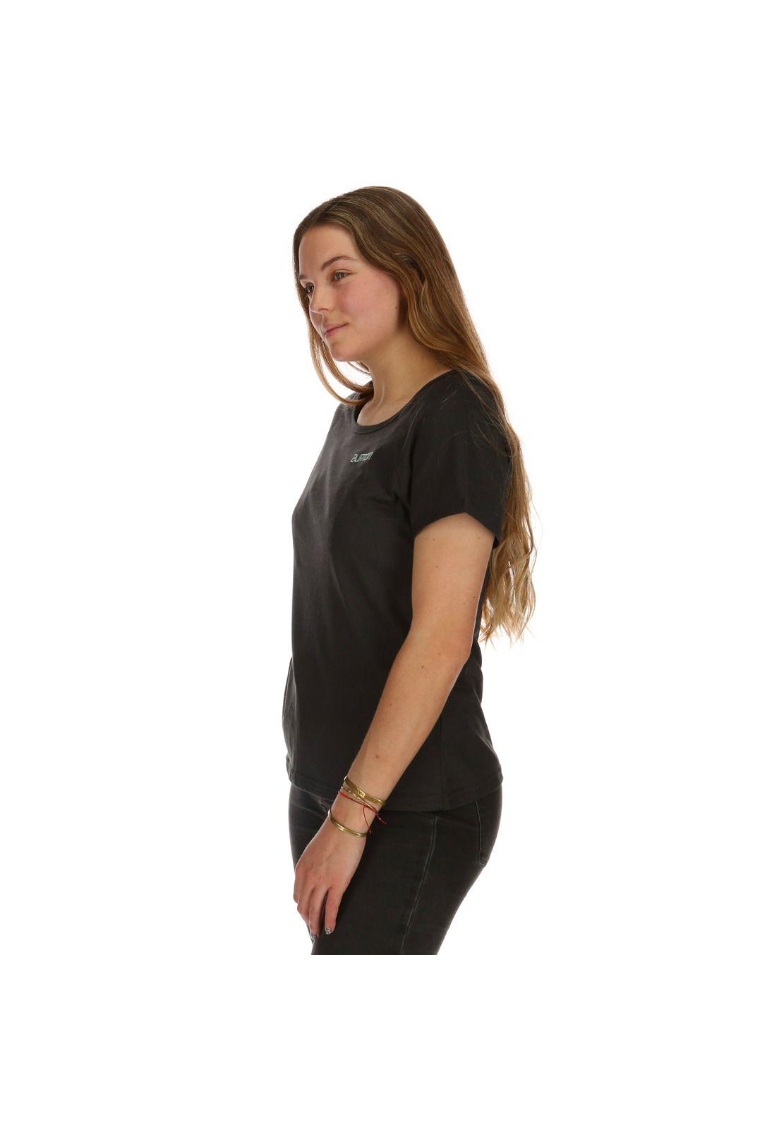 Polera M/C Femenino Vail Grafito Burton-1