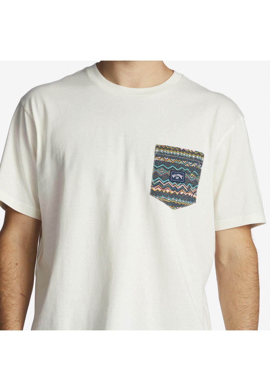 Polera M/C Hombre Team Pocket M Blanco-0