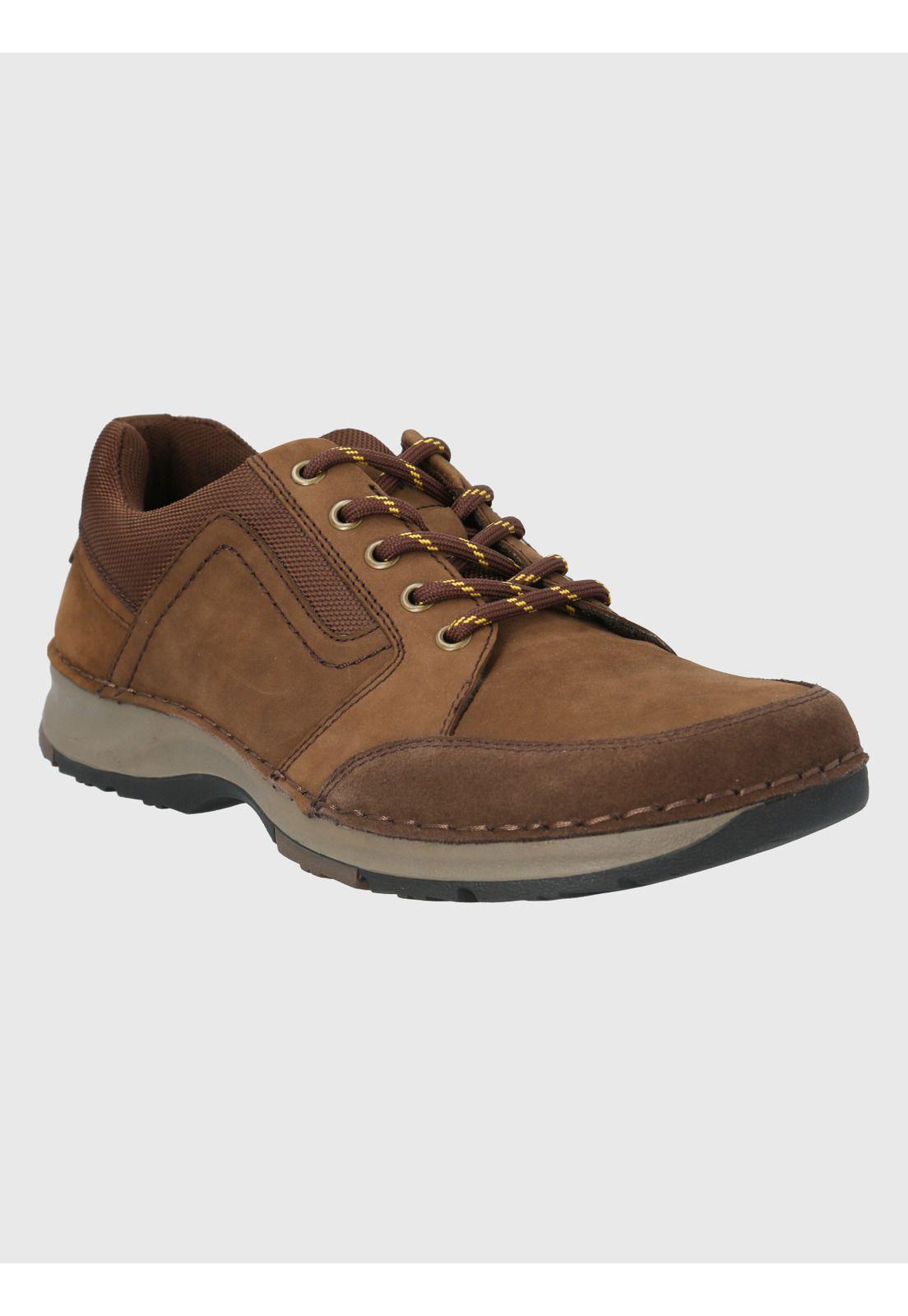 Zapato Cuero Café Oscuro Hombre Darren -0