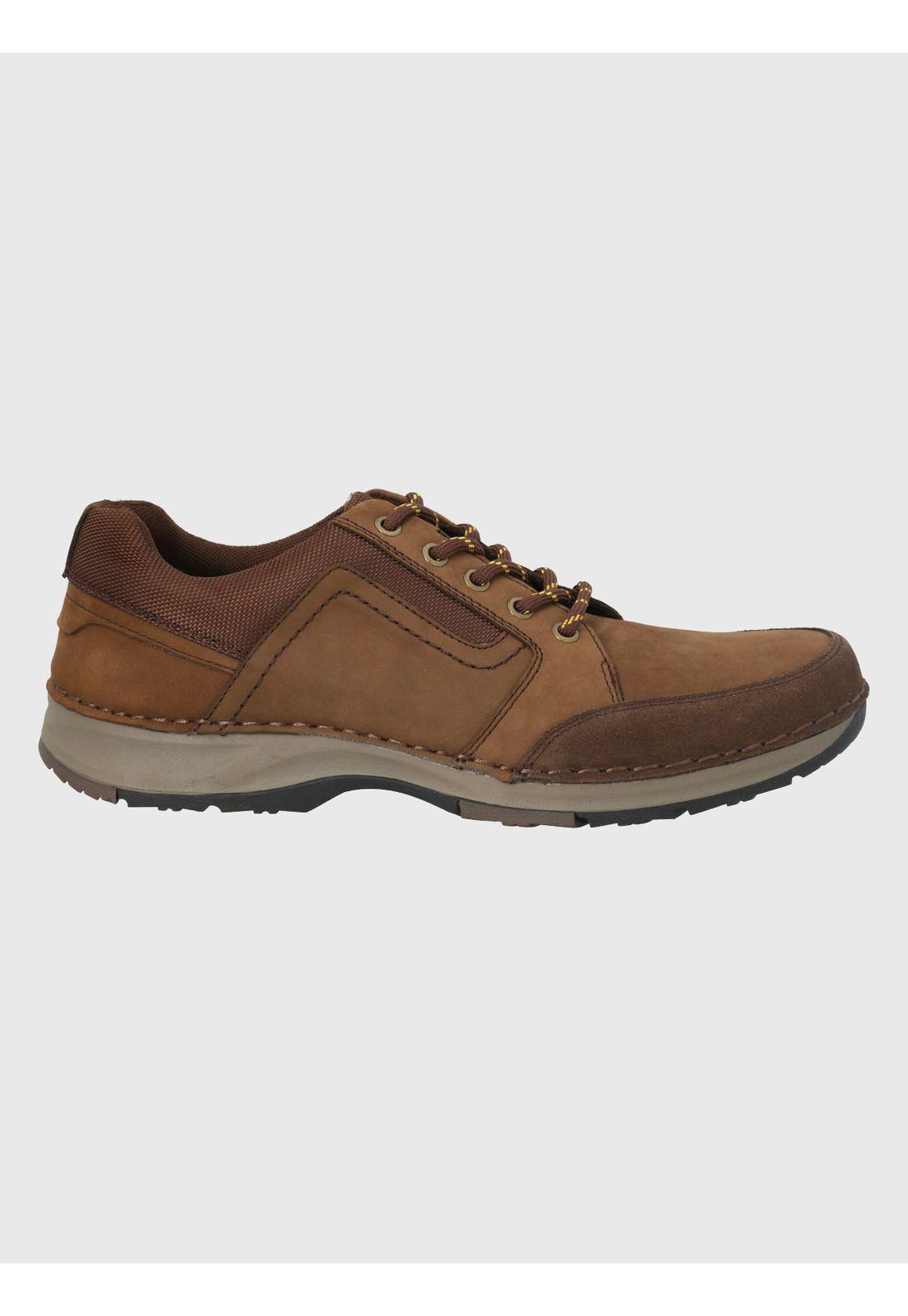 Zapato Cuero Café Oscuro Hombre Darren -1