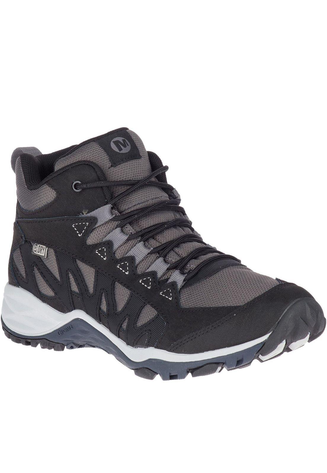 Botin Mujer Lulea Mid Waterproof Negro-0
