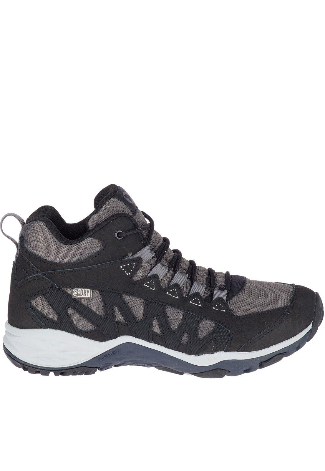 Botin Mujer Lulea Mid Waterproof Negro-1