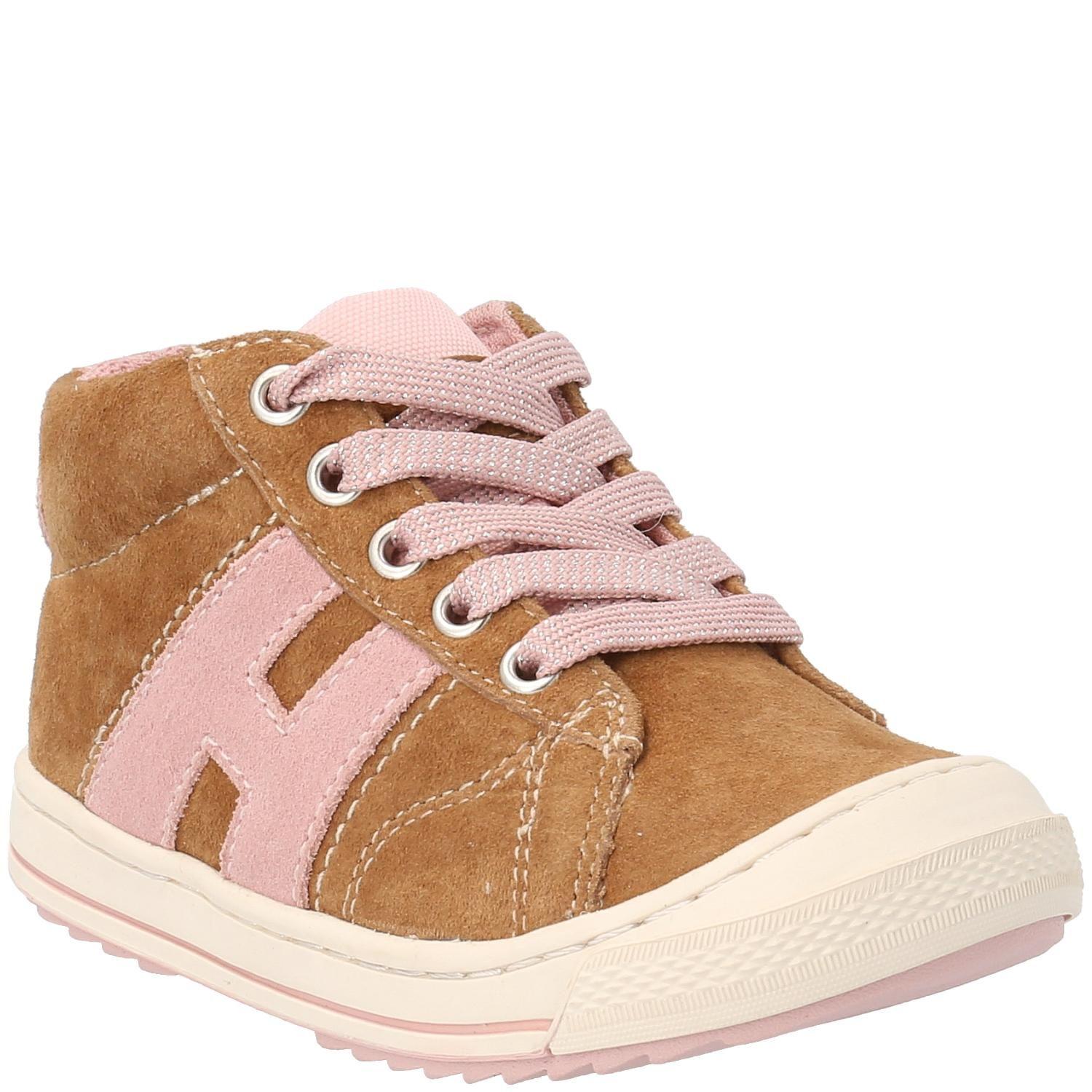 Zapatilla Cuero Niña Hercules Café (26-29)-0