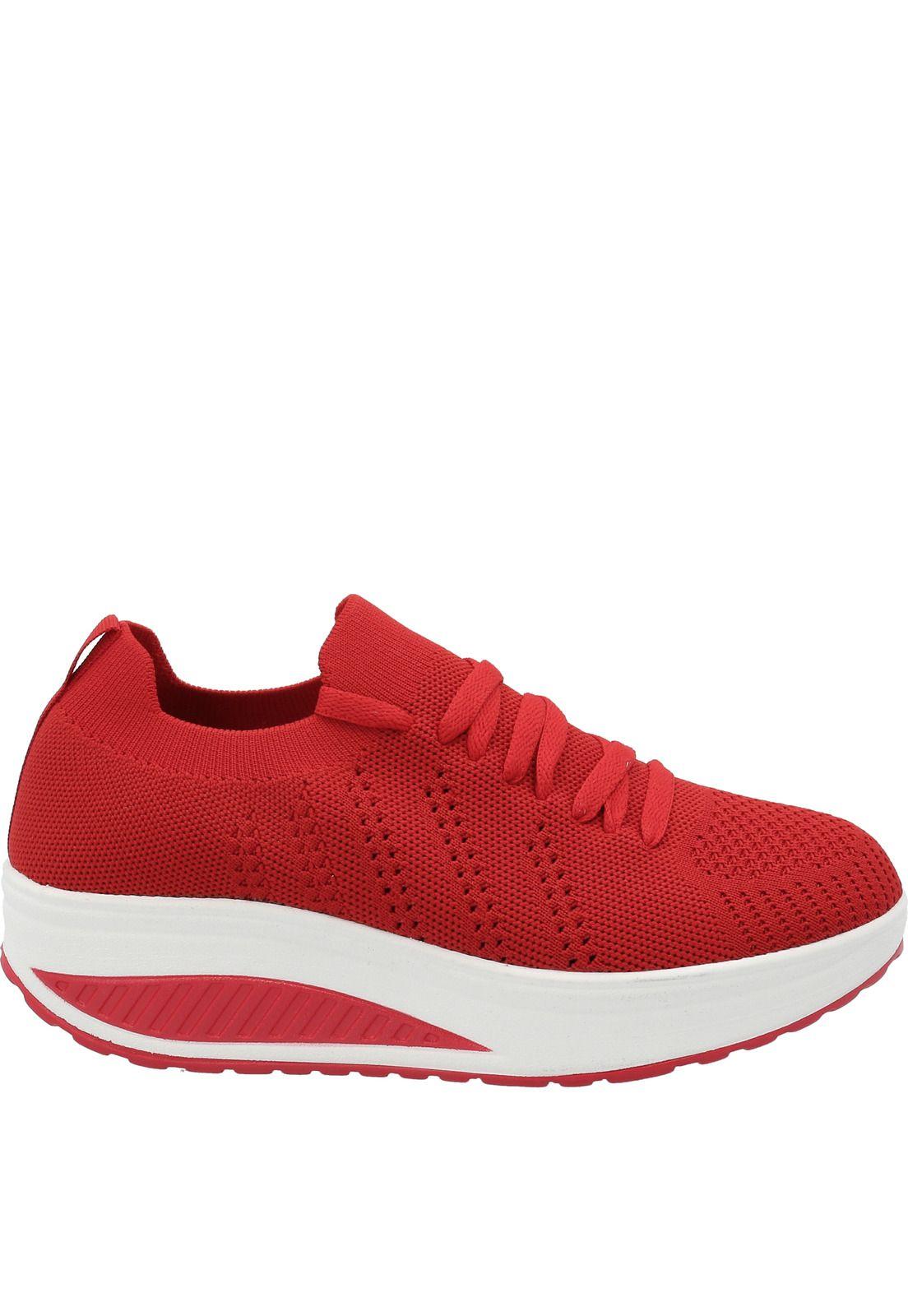 Zapatilla Mujer Miracle Rojo-1