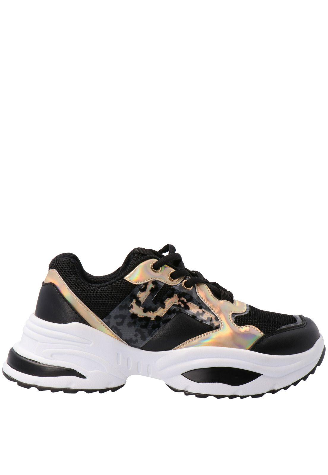 Zapatilla Mujer Pensive Negro-1