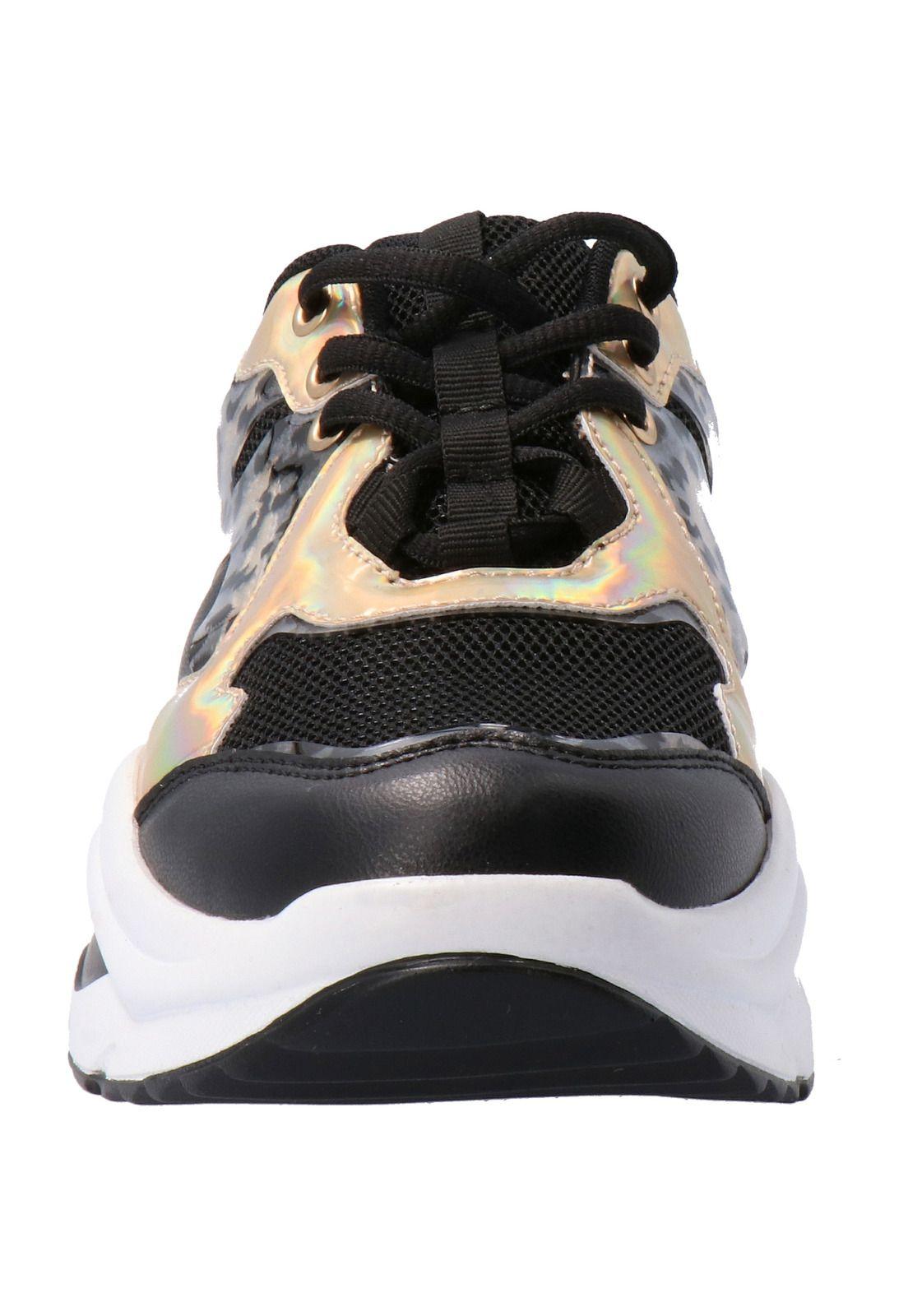 Zapatilla Mujer Pensive Negro-2