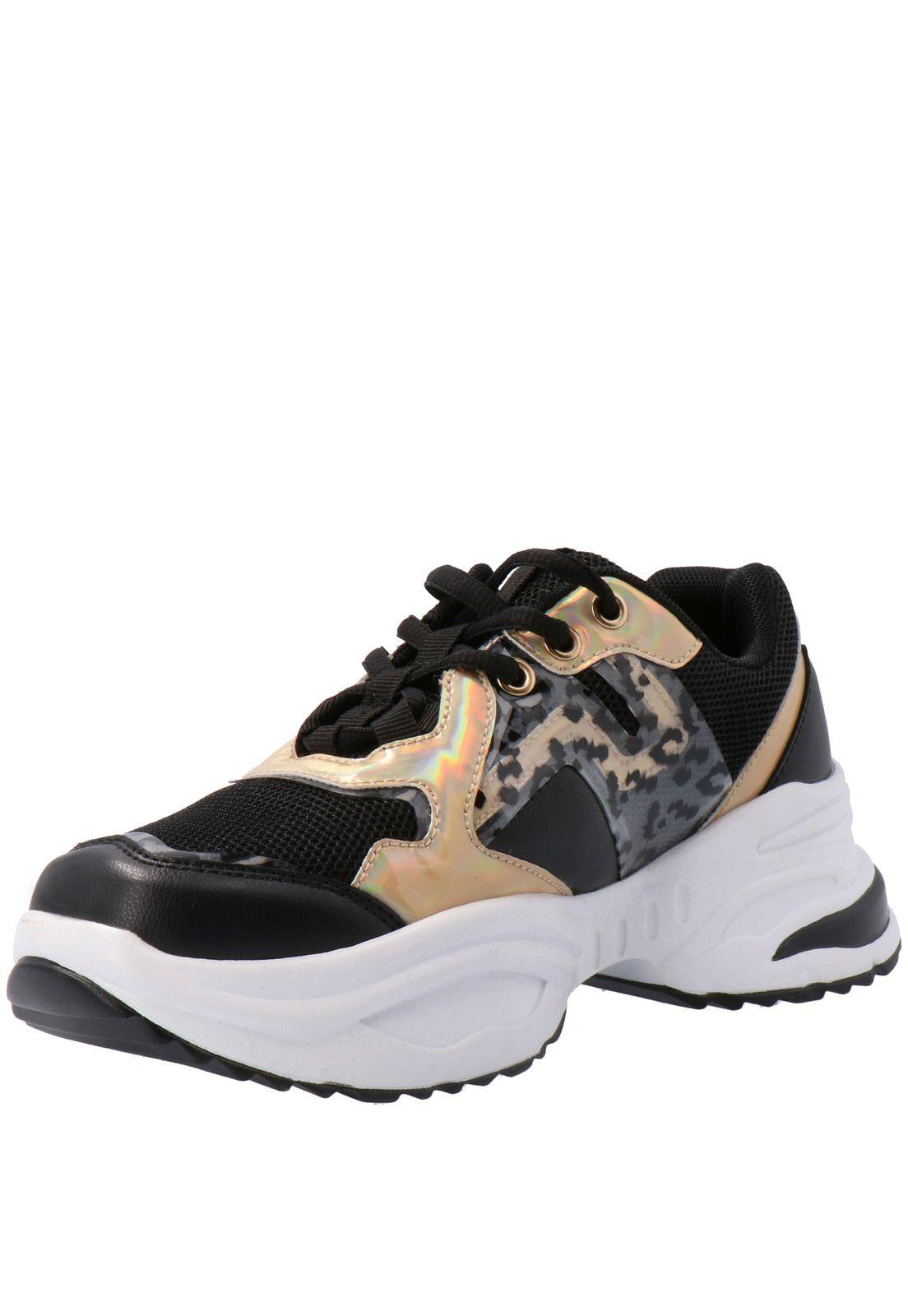 Zapatilla Mujer Pensive Negro-3