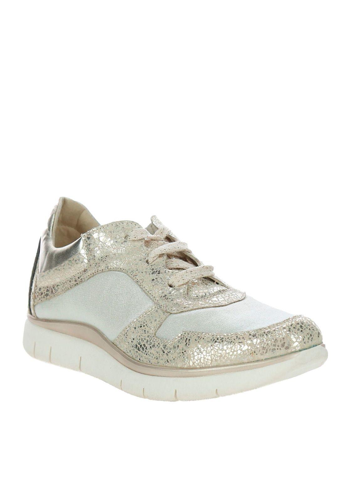 Zapatilla Cuero Sun Day Dorado-0