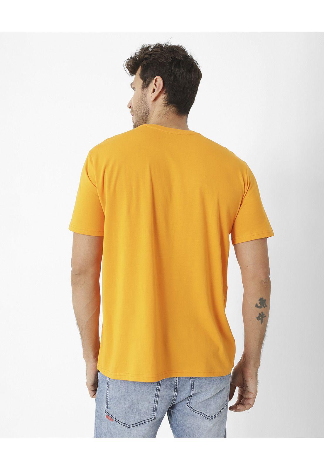 Polera M/C The Road Ahead Gra 3 Naranja Hombre-1
