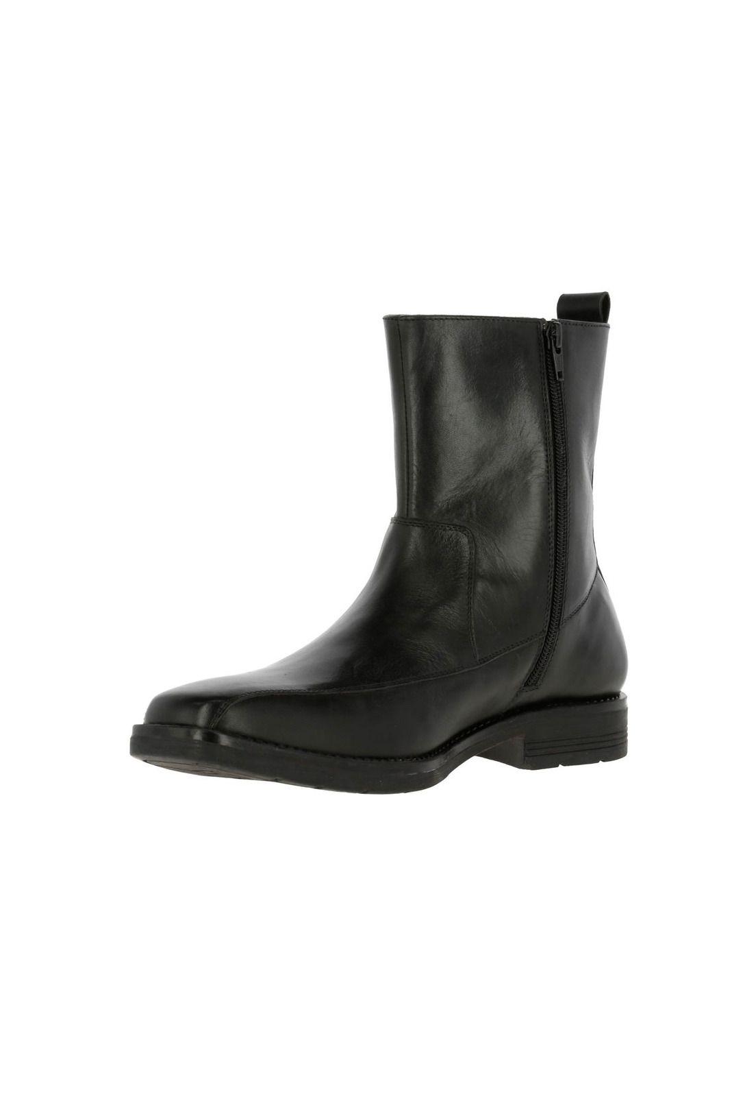 Bota Cuero Richard Chelsea Negro-1
