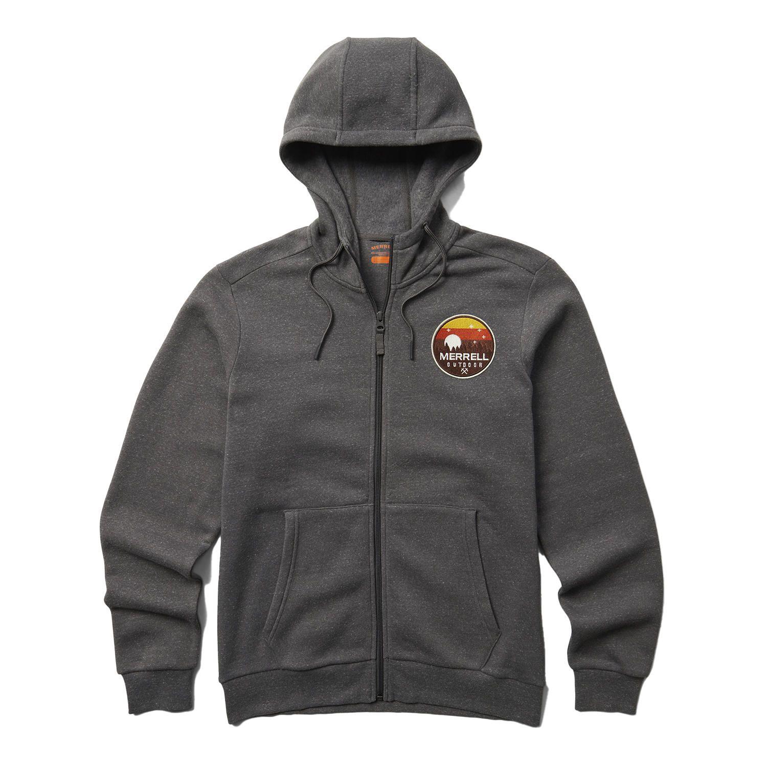 Polerón Hombre Sunset Patch Gris-0