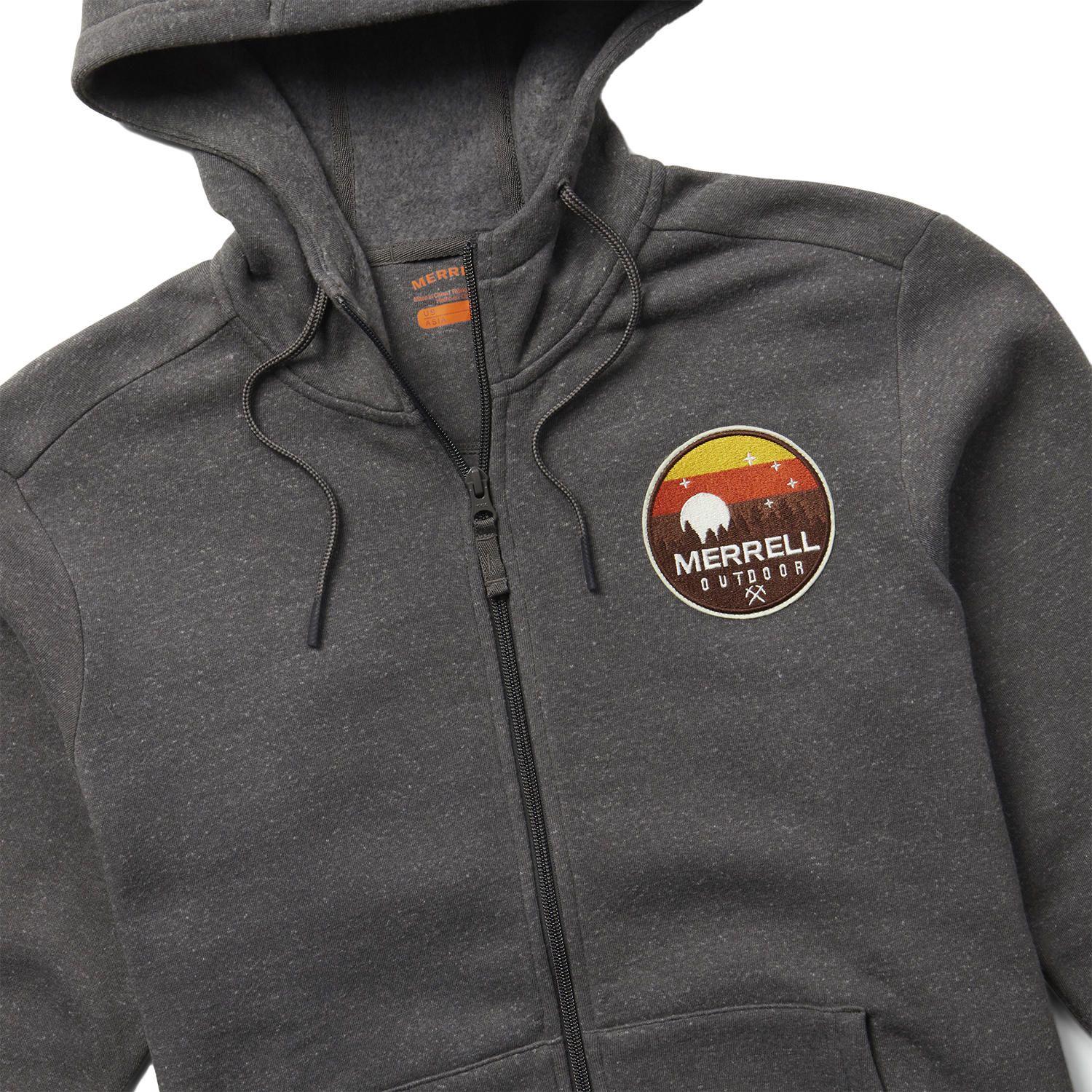 Polerón Hombre Sunset Patch Gris-1