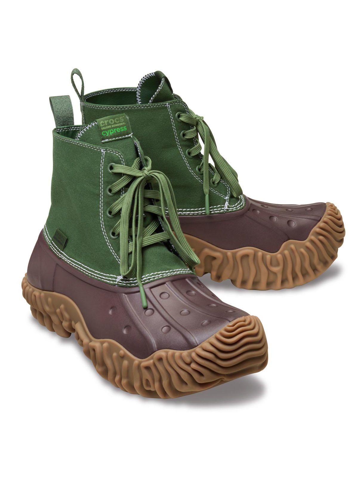 Bota agua Crocs Hombre Salehe X Thecypress Verde Musgo-3